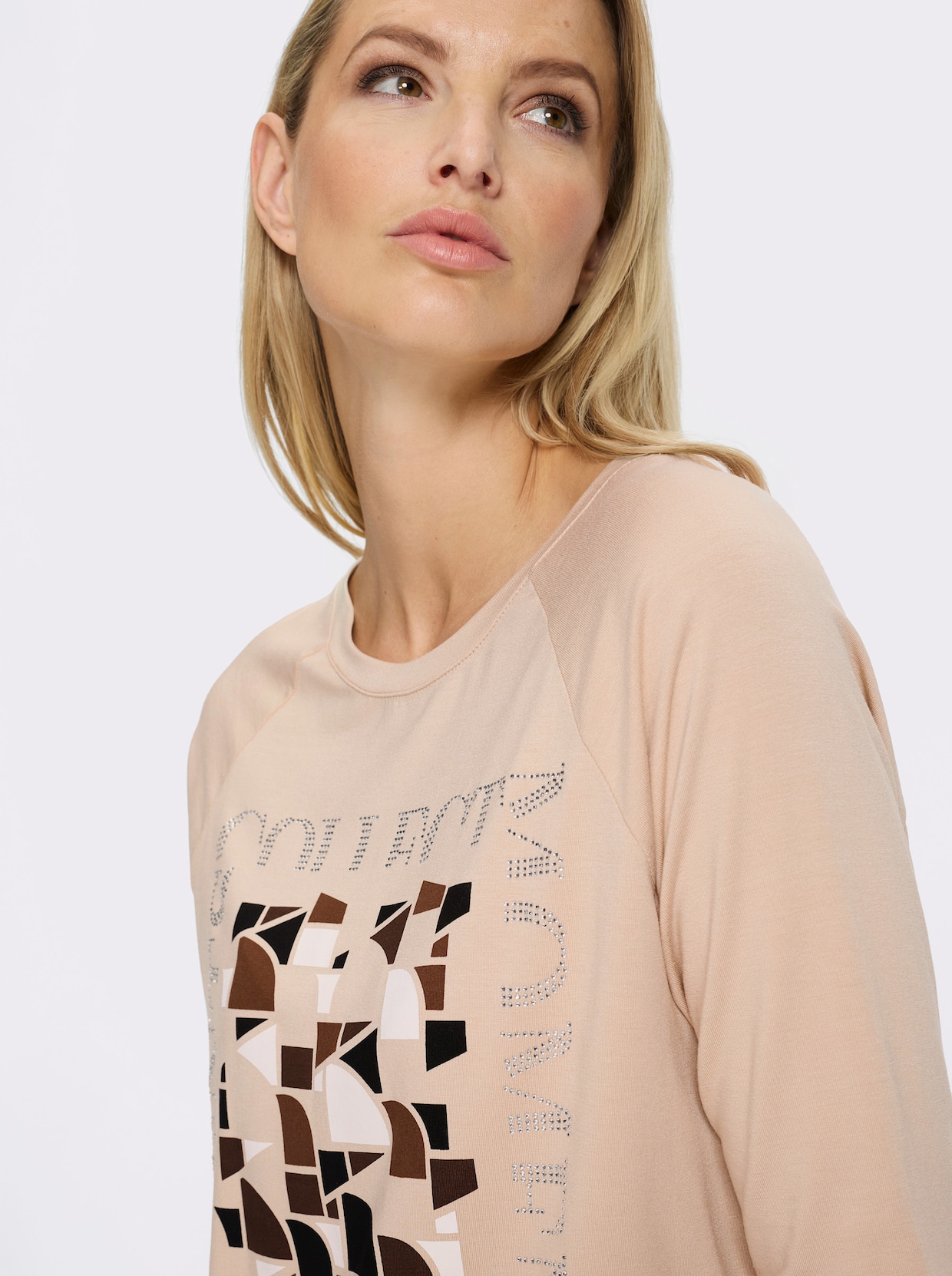 heine 3/4-Arm-Shirt - sand