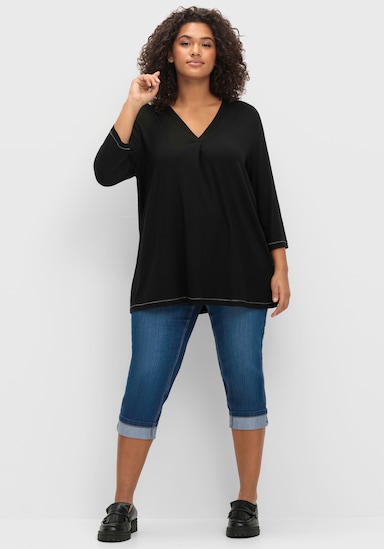 sheego 7/8-Jeans - blue denim