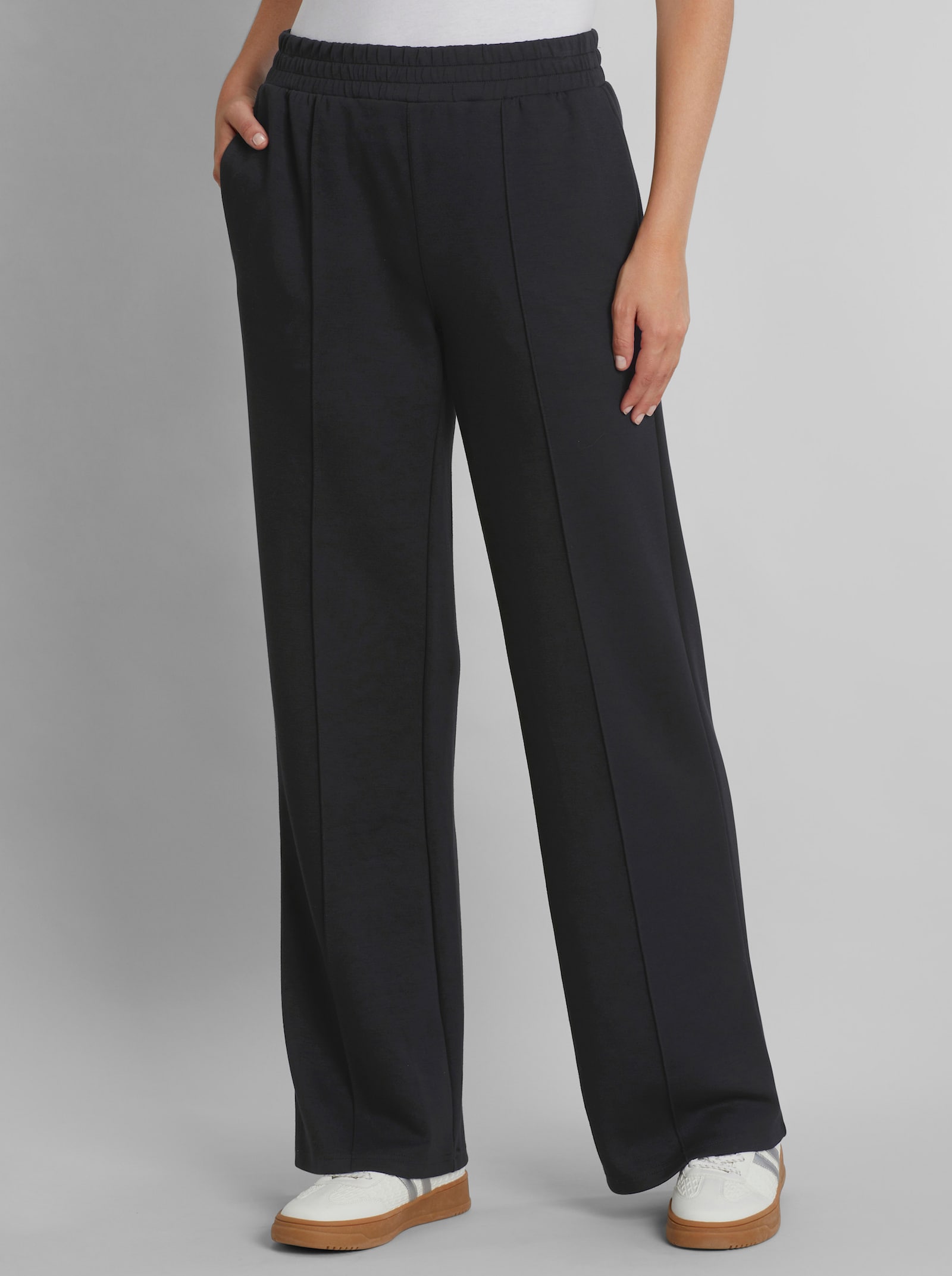heine Schlupfhose mit weitem Bein - schwarz