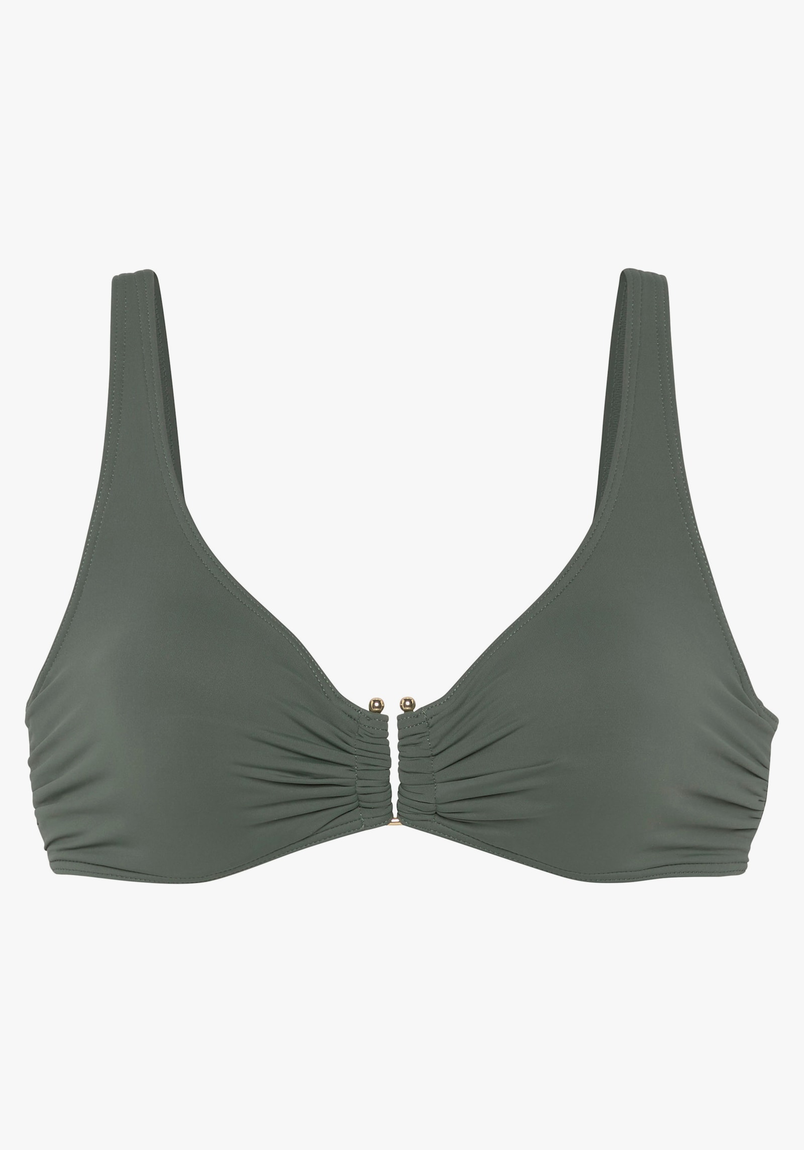 LASCANA Bügel-Bikini-Top - oliv