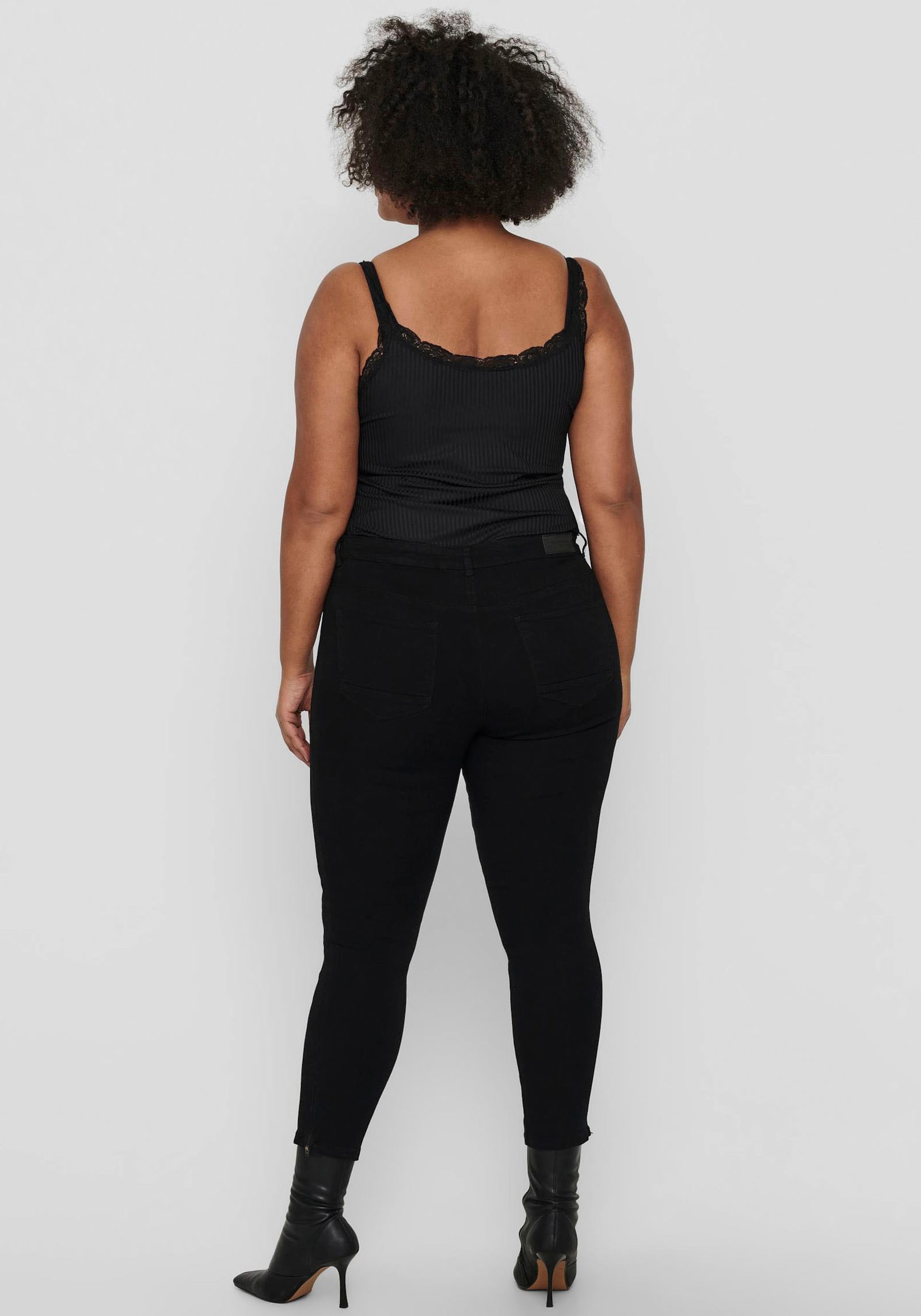 Skinny-fit-Jeans - black