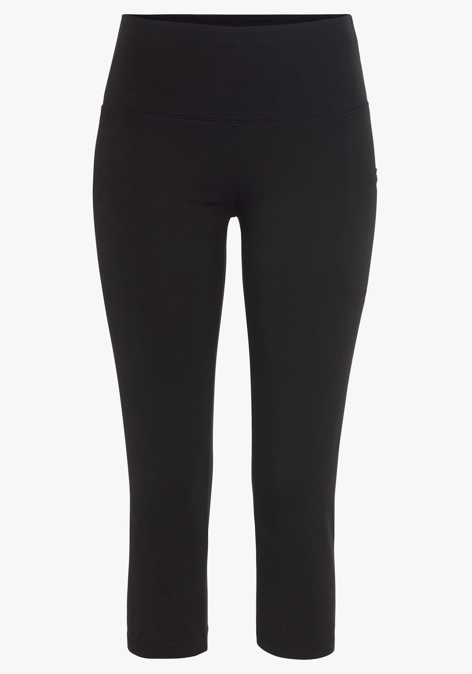 LASCANA ACTIVE 3/4-Leggings - schwarz