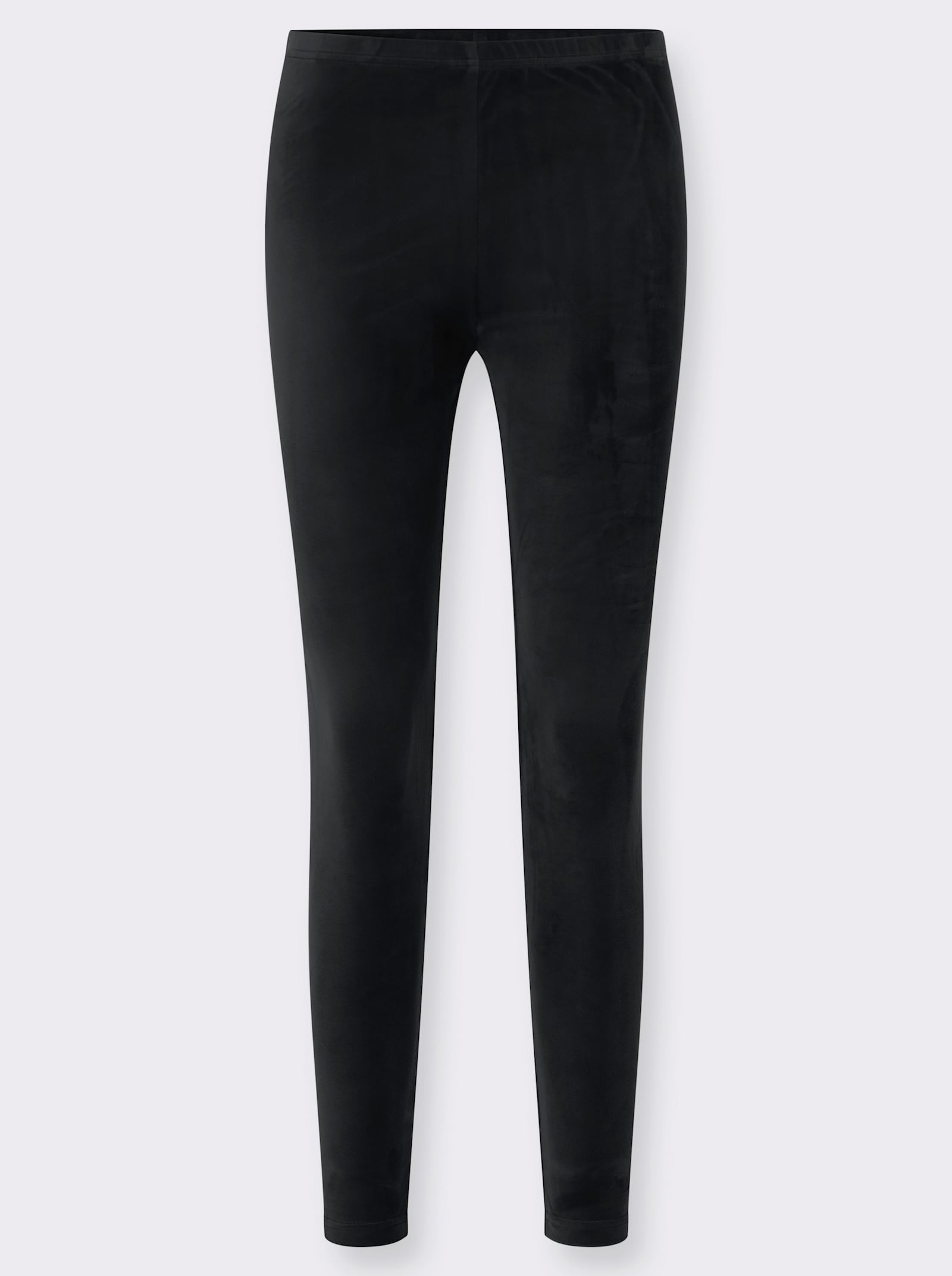 Leggings in Nicki-Qualität - schwarz