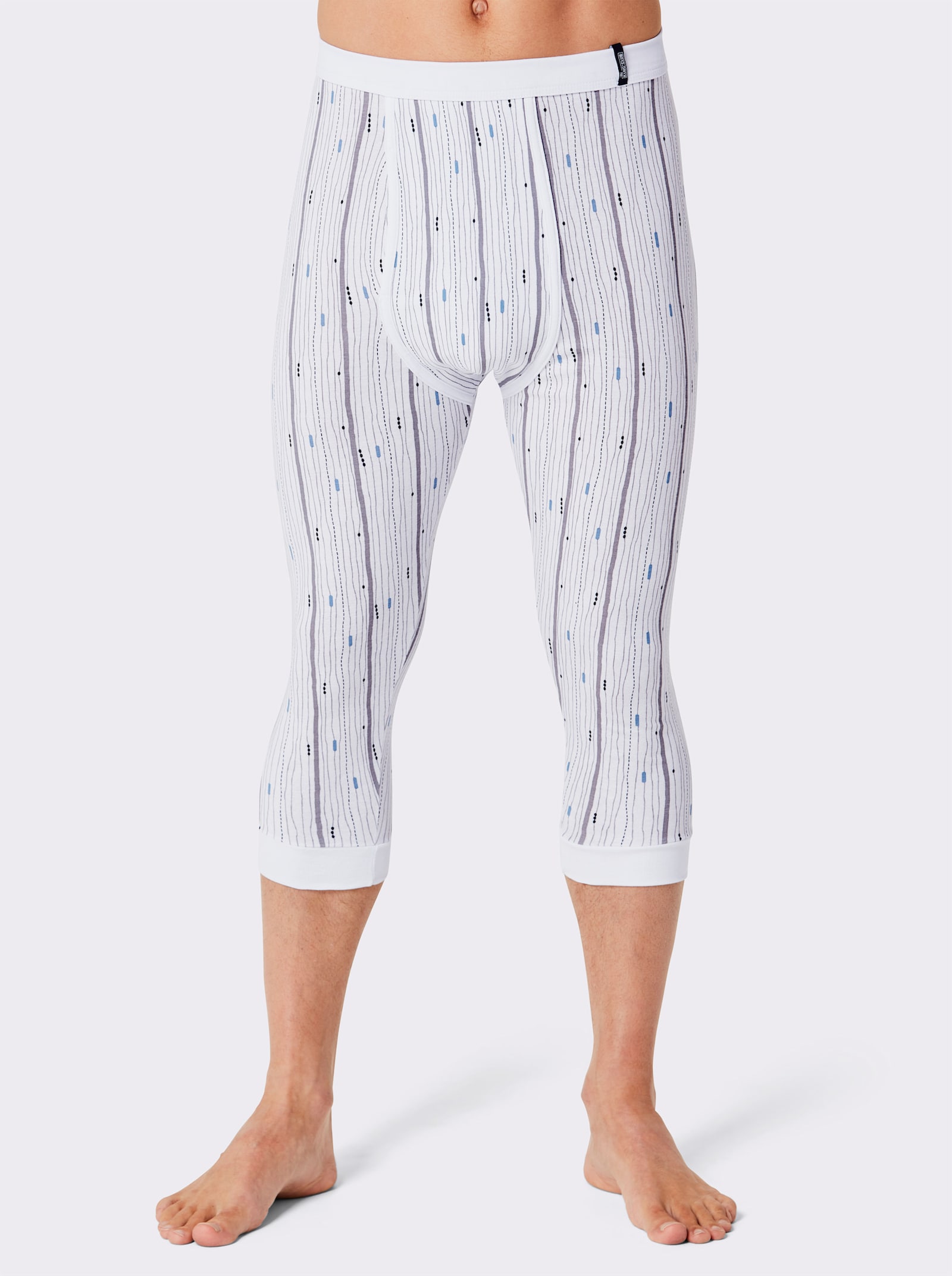 KINGsCLUB Hose lang - weiss-bedruckt