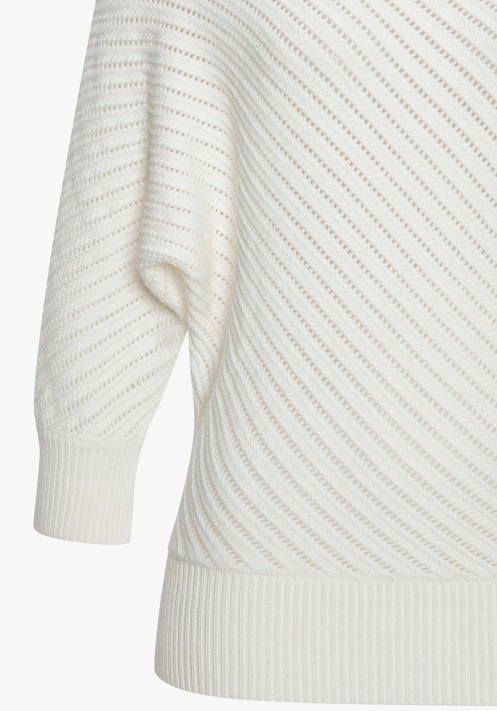 LASCANA 3/4 Arm-Pullover - creme