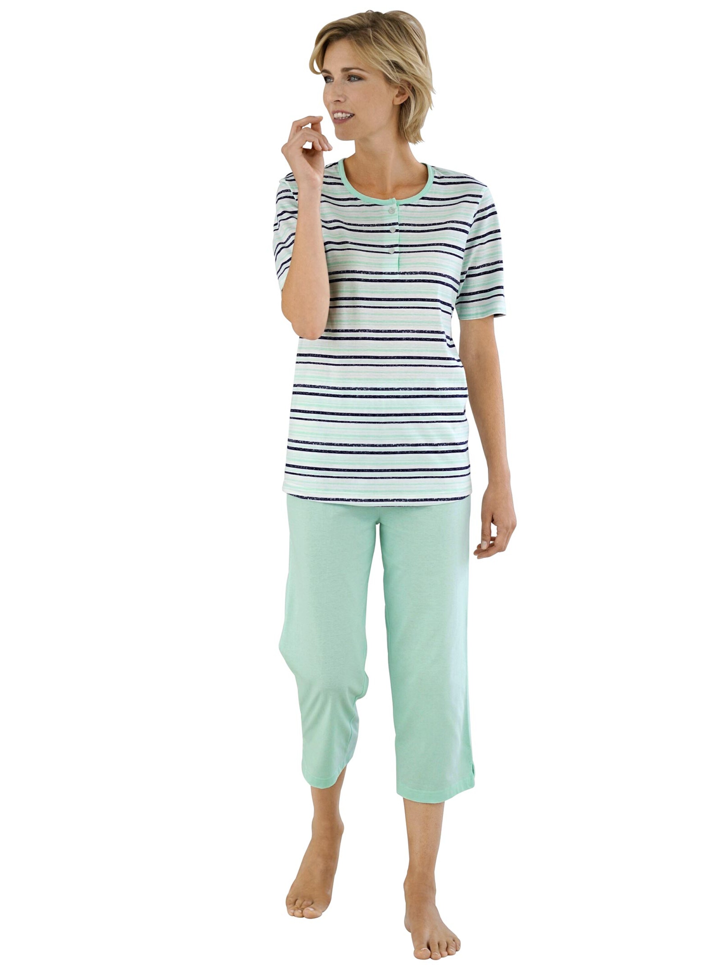 wäschepur Schlafanzüge - mint + apricot