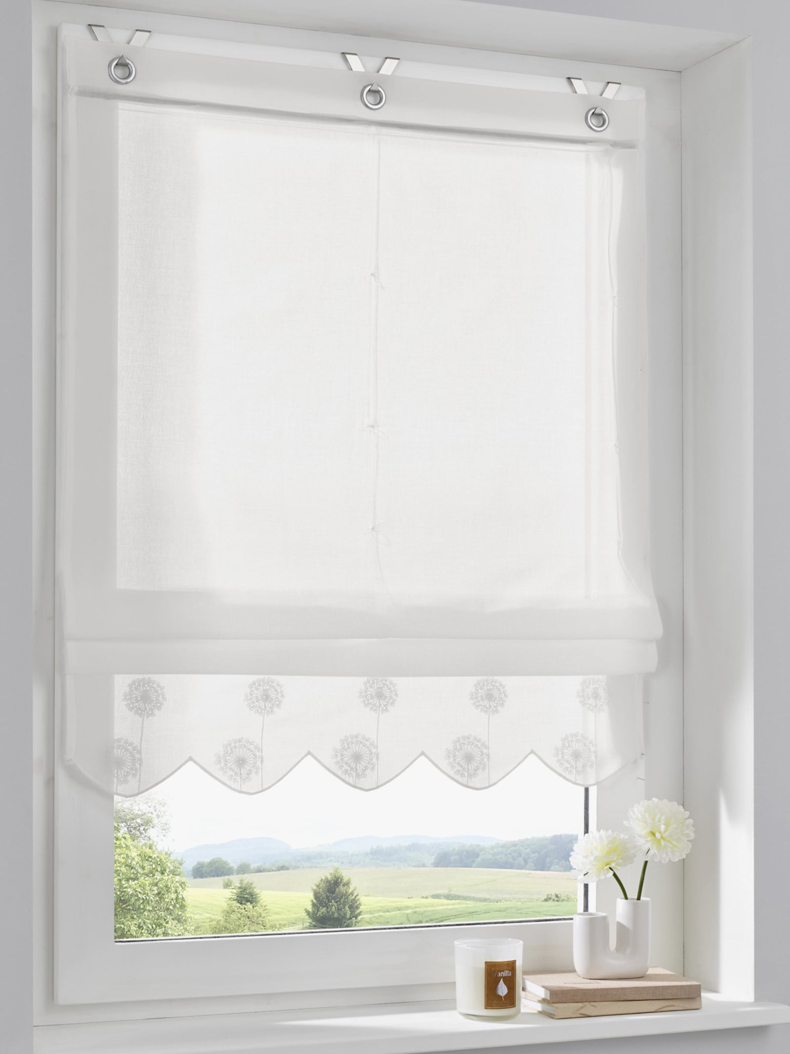 heine home Raffrollo - offwhite