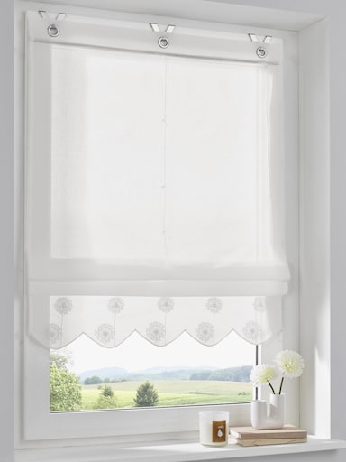 heine home Raffrollo - offwhite