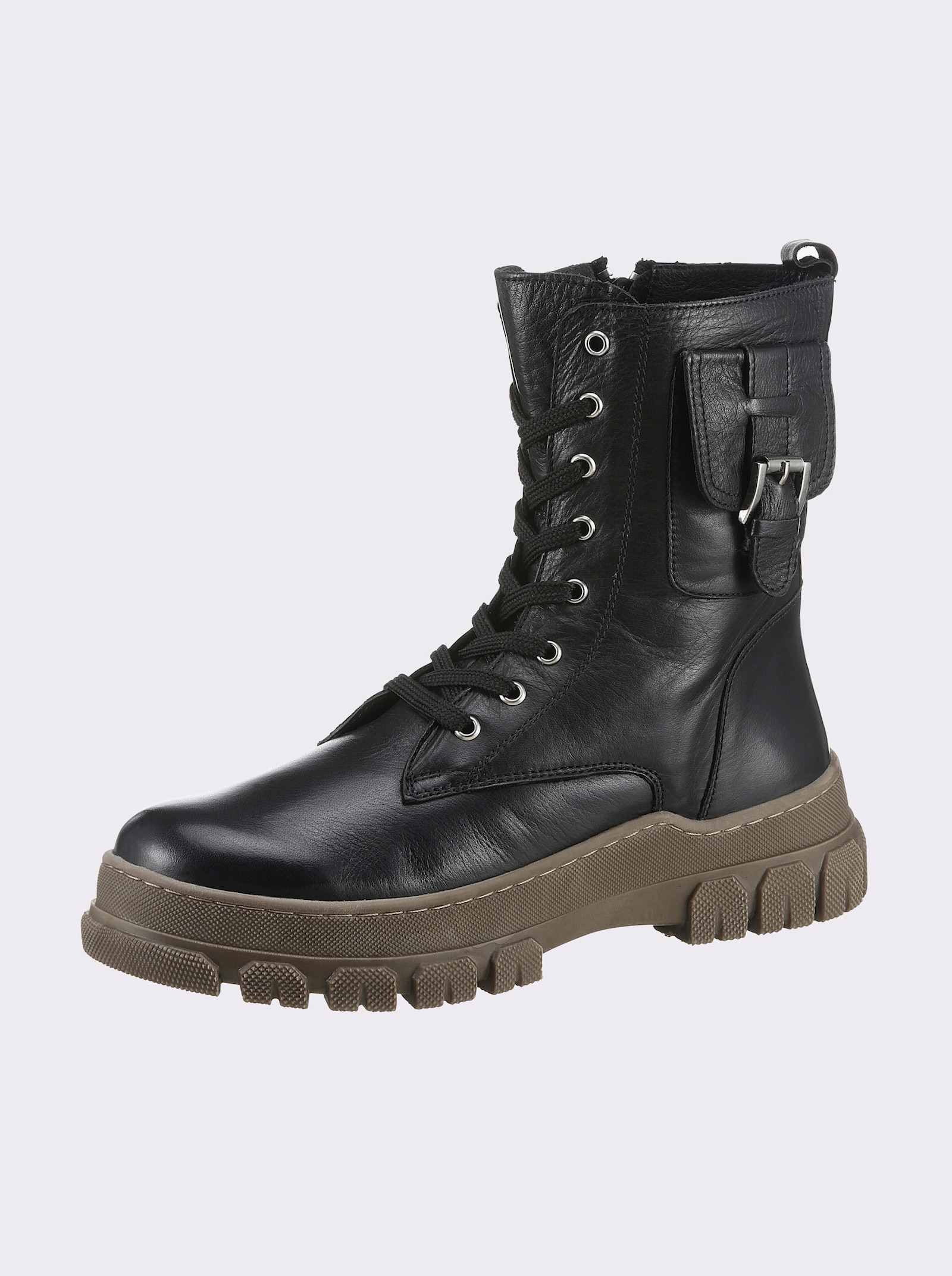 Andrea Conti Schnürstiefelette - schwarz