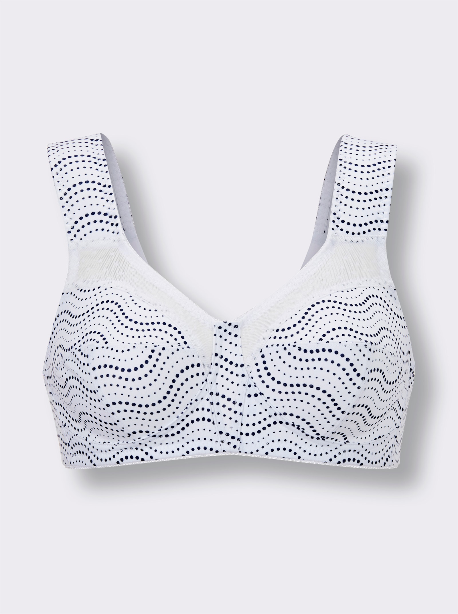 wäschepur Steunbeha zonder beugel - marine/wit bedrukt + wit/marine bedrukt