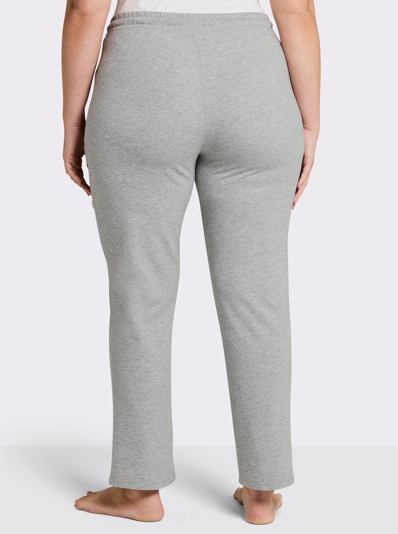 feel good Hose - grau-meliert