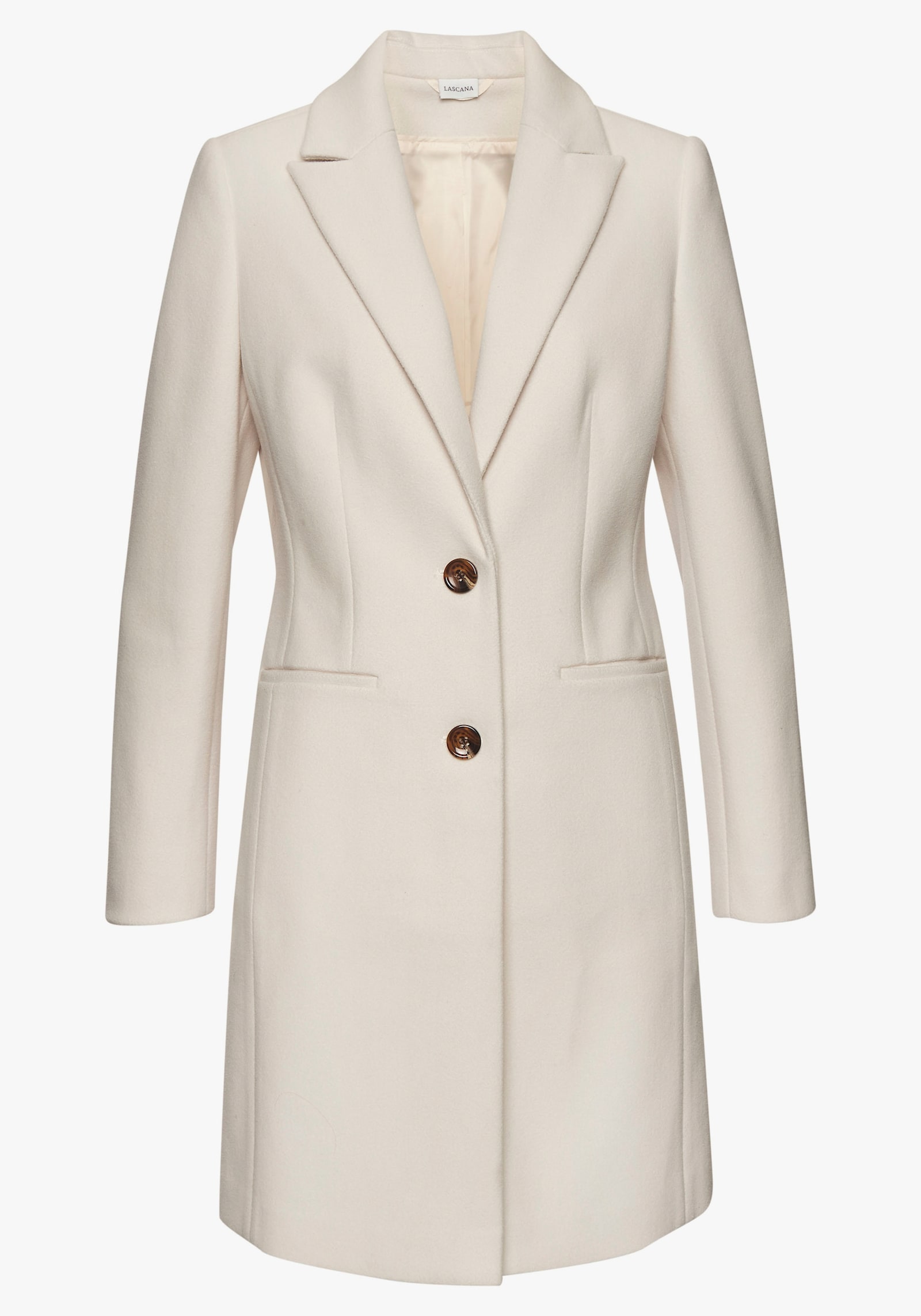 LASCANA Manteau court - crème