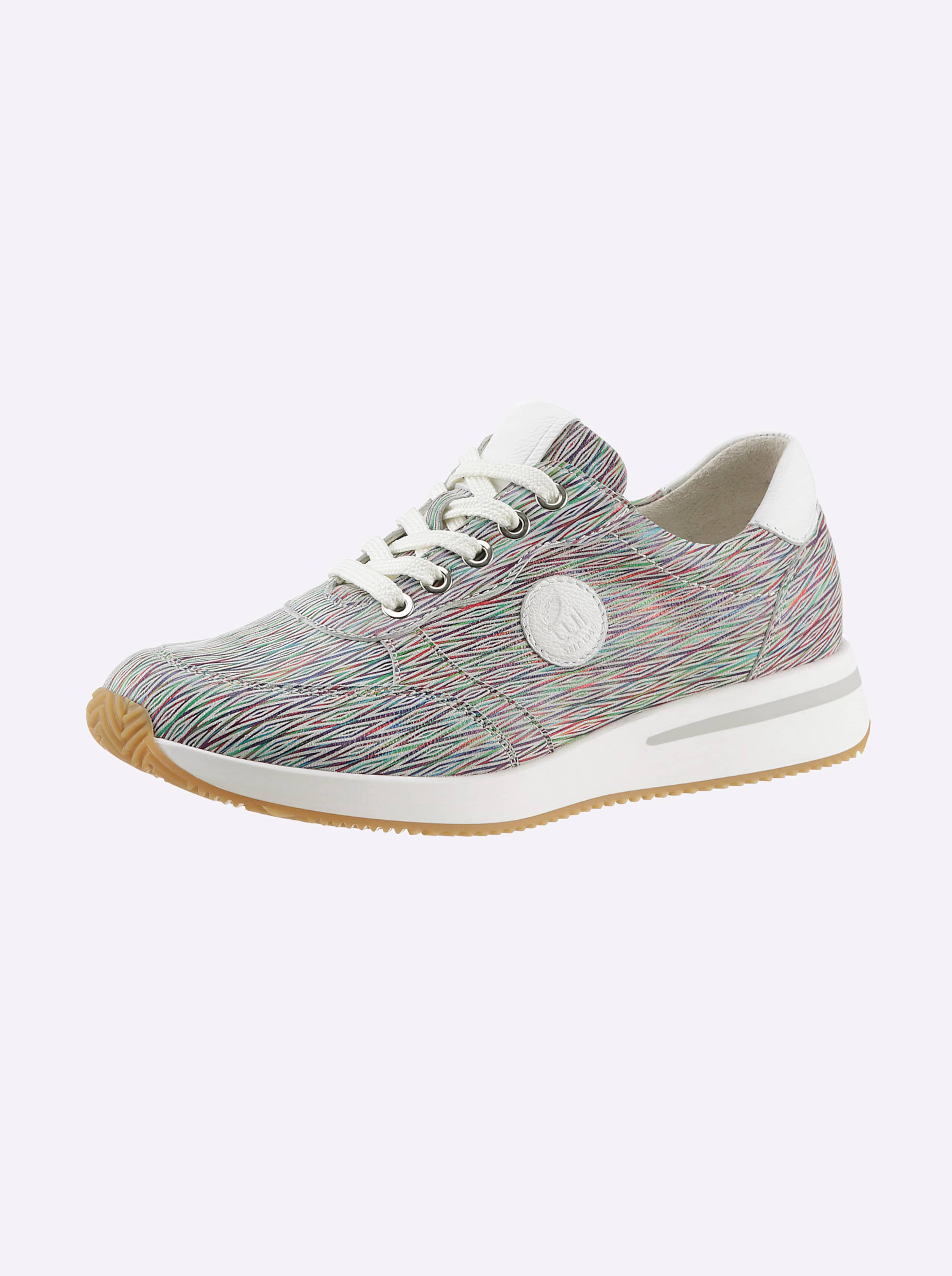 Witt Damen Sneaker, weiß-bunt