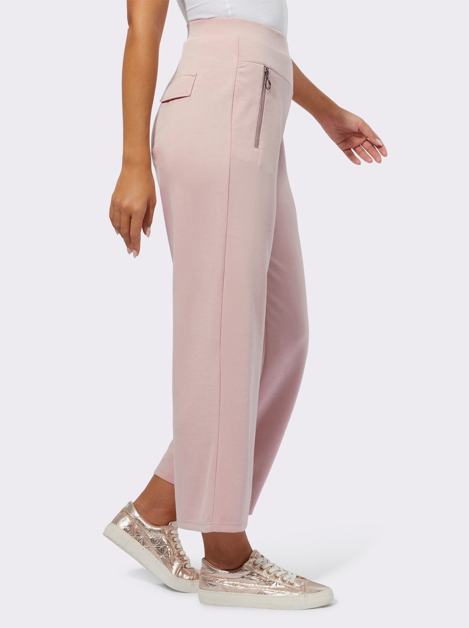 Culotte in heerlijk zachte modalmix - poudre