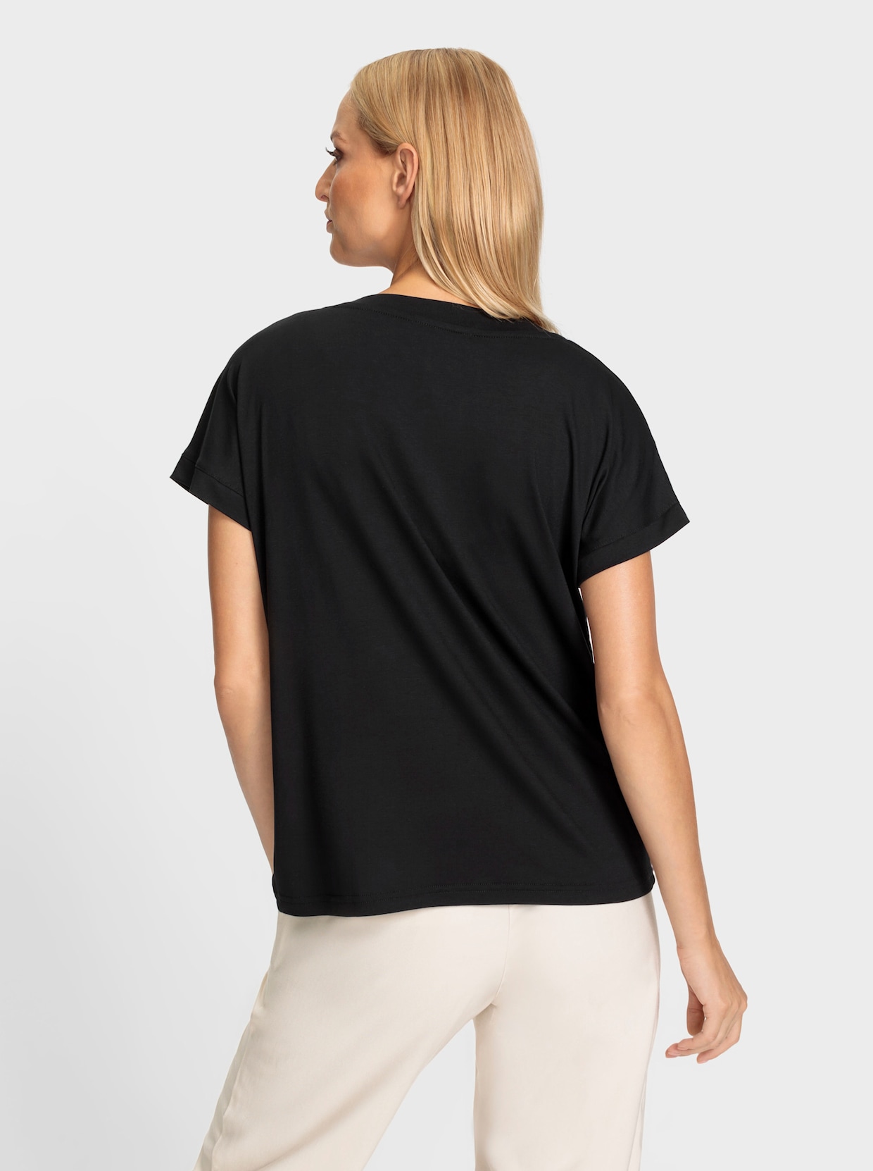 heine T-shirt - noir