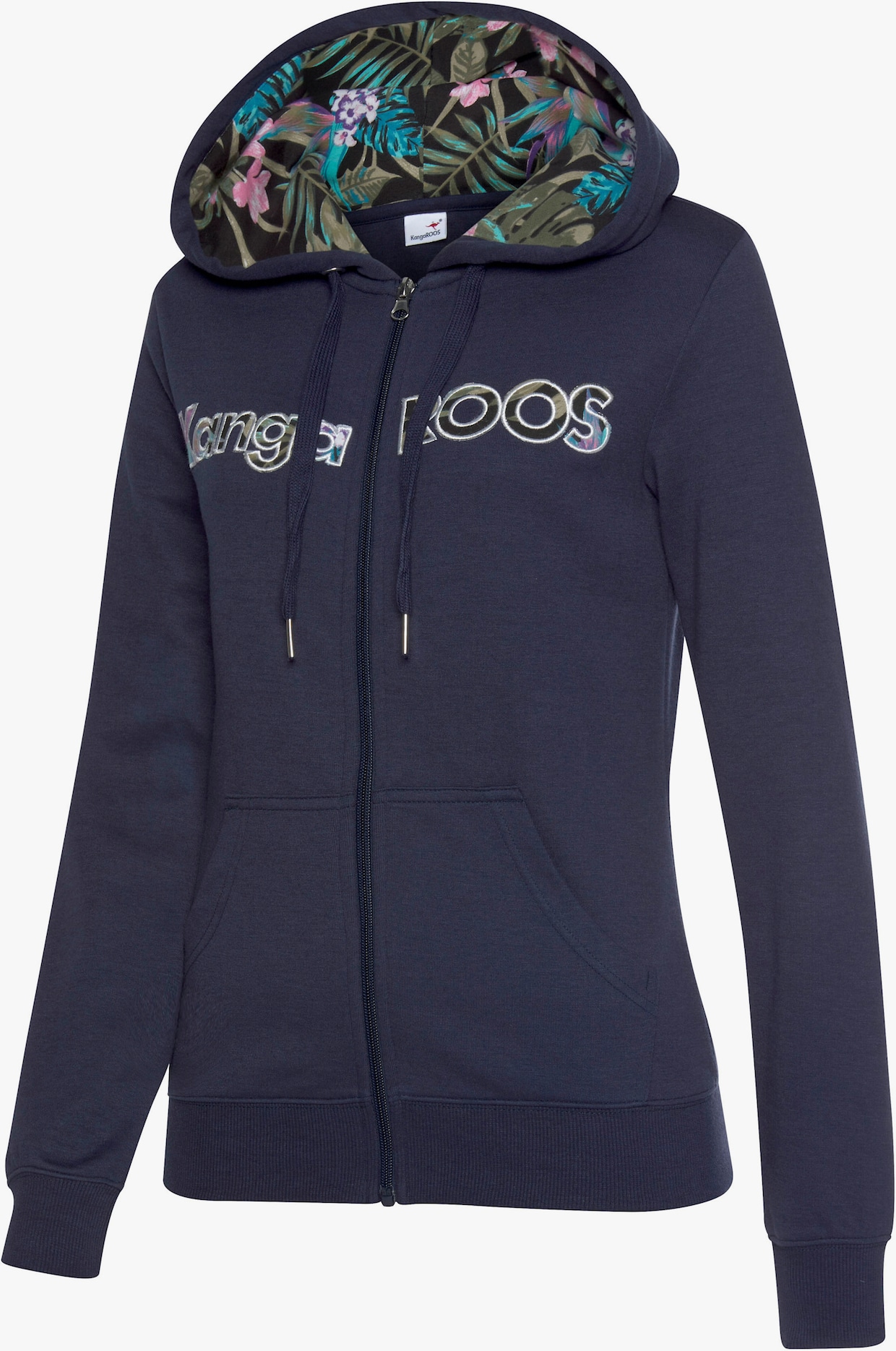 KangaROOS Sweatvest met capuchon - marine