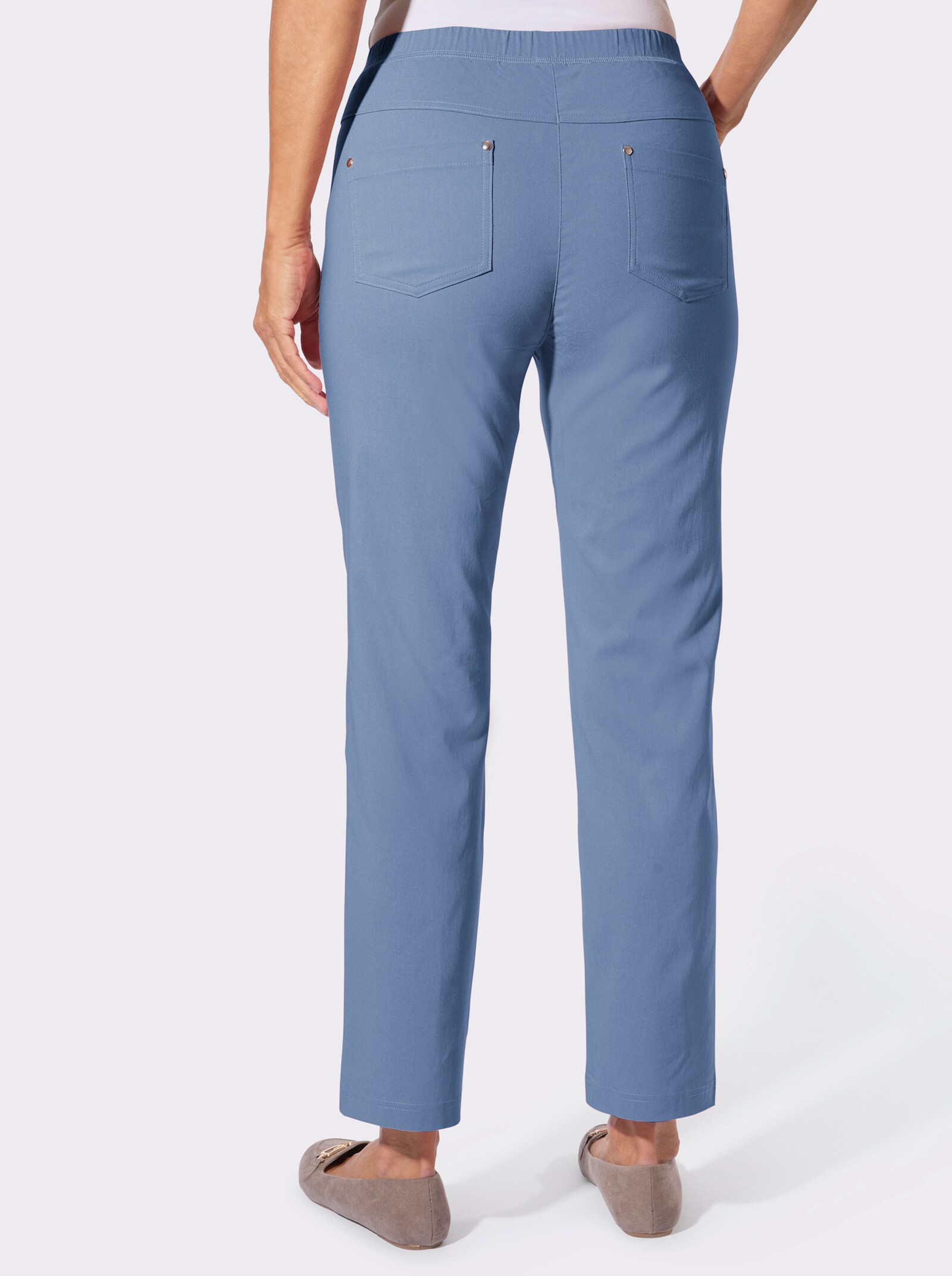 Bengalinhose in Schlupfform - himmelblau