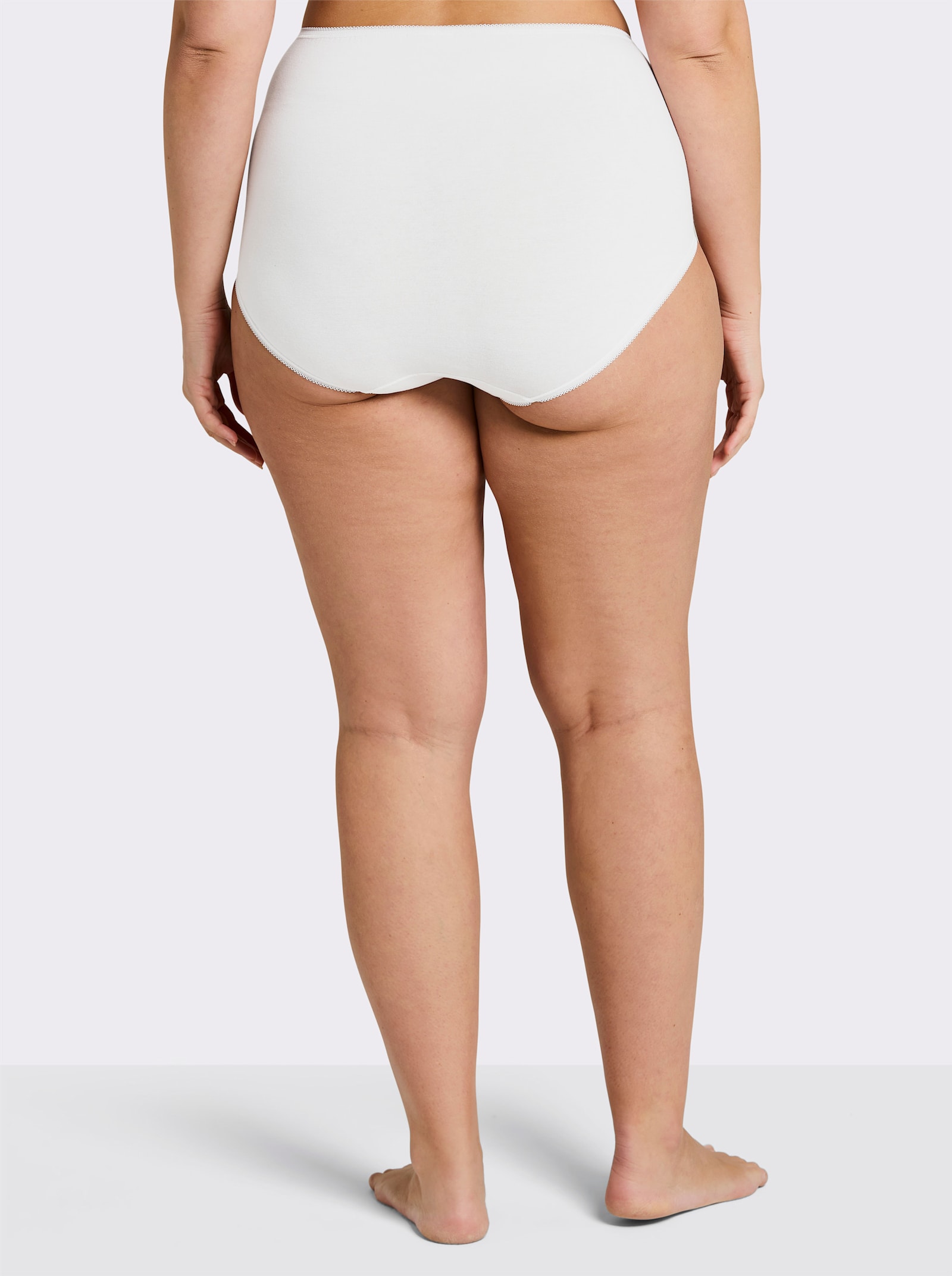 Nina von C. Taillenslip in Single-Jersey-Qualität - weiß