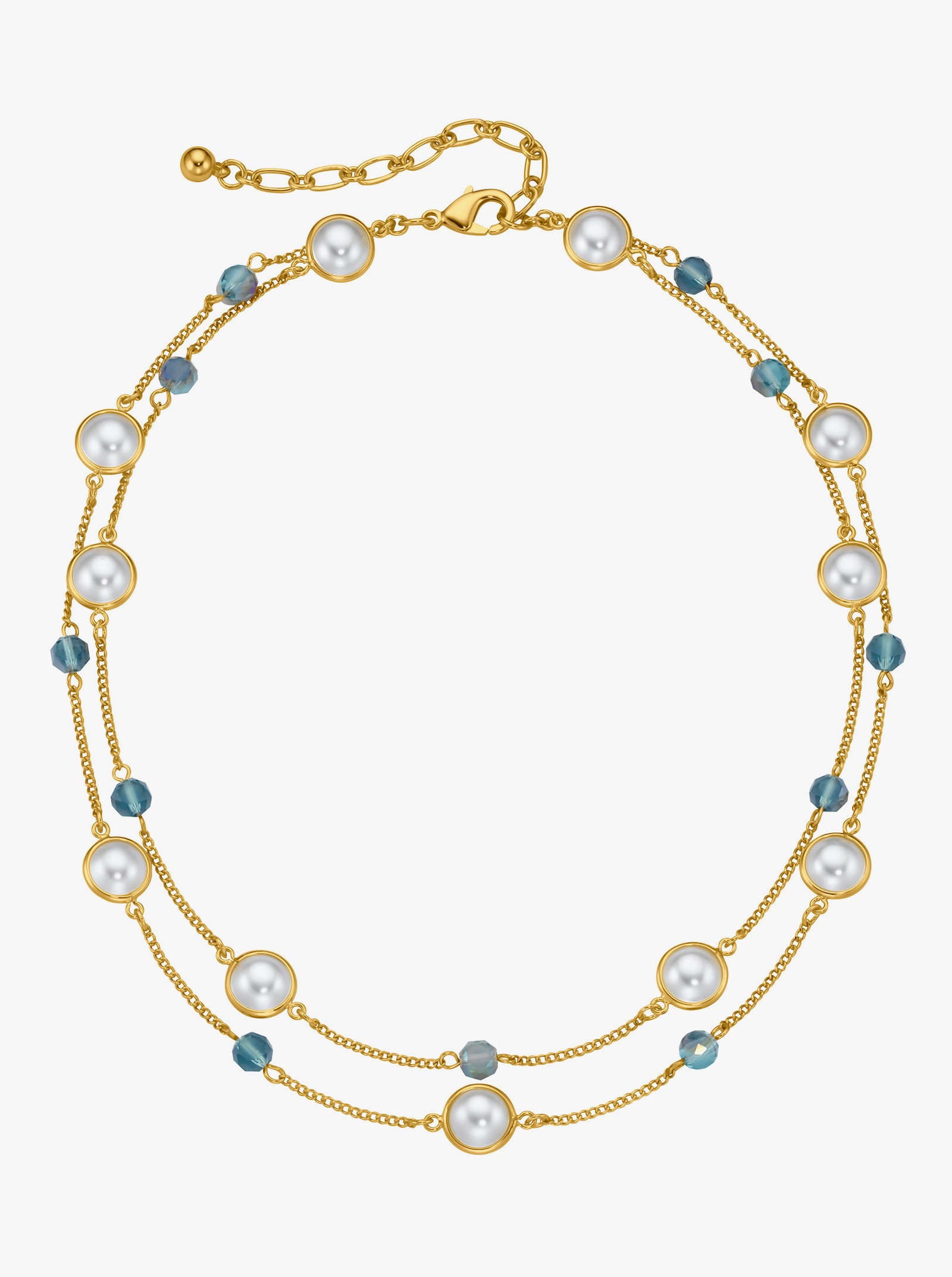 Náhrdelník - modrá