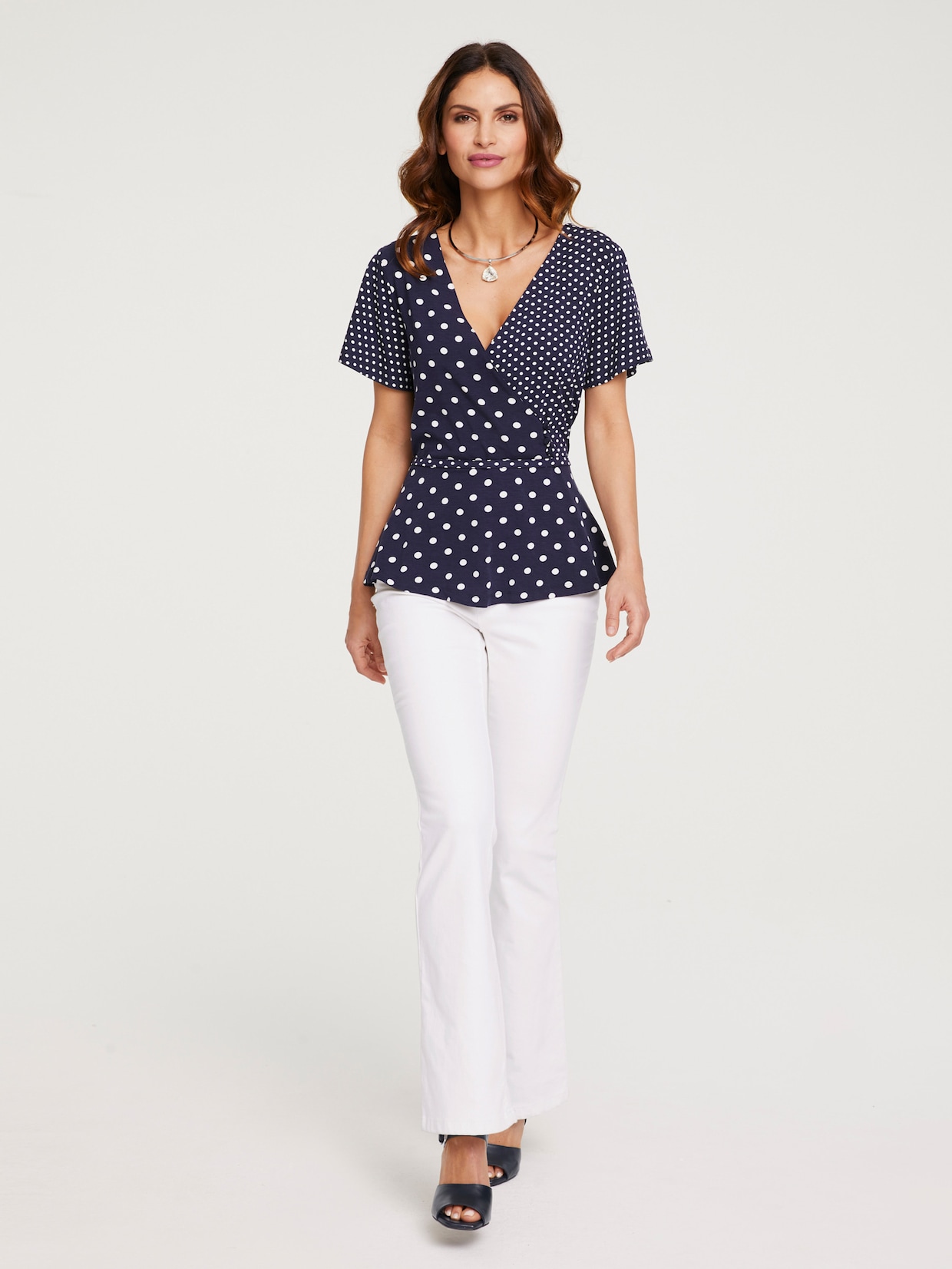 heine Jean bootcut - blanc