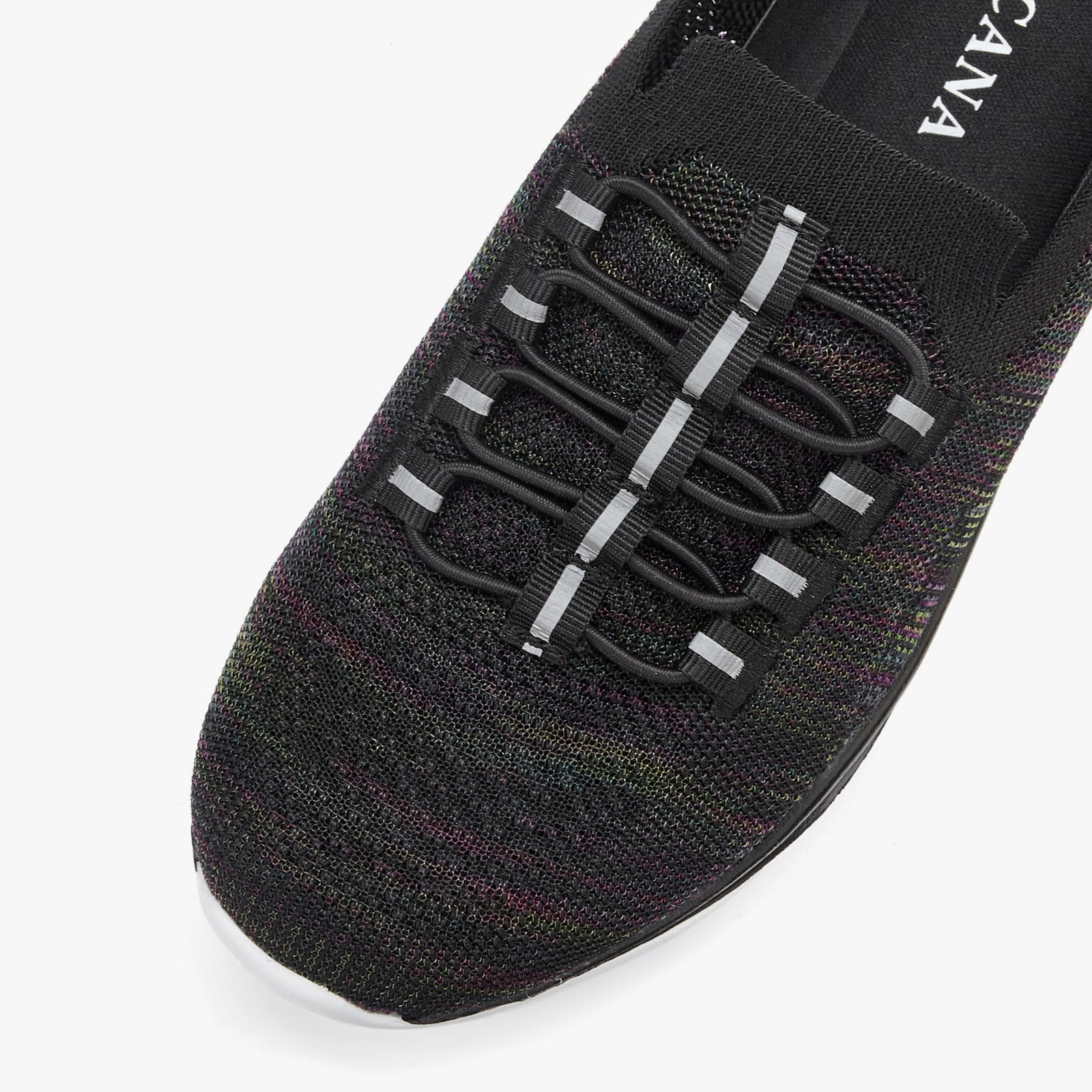 LASCANA Sneaker - schwarz meliert