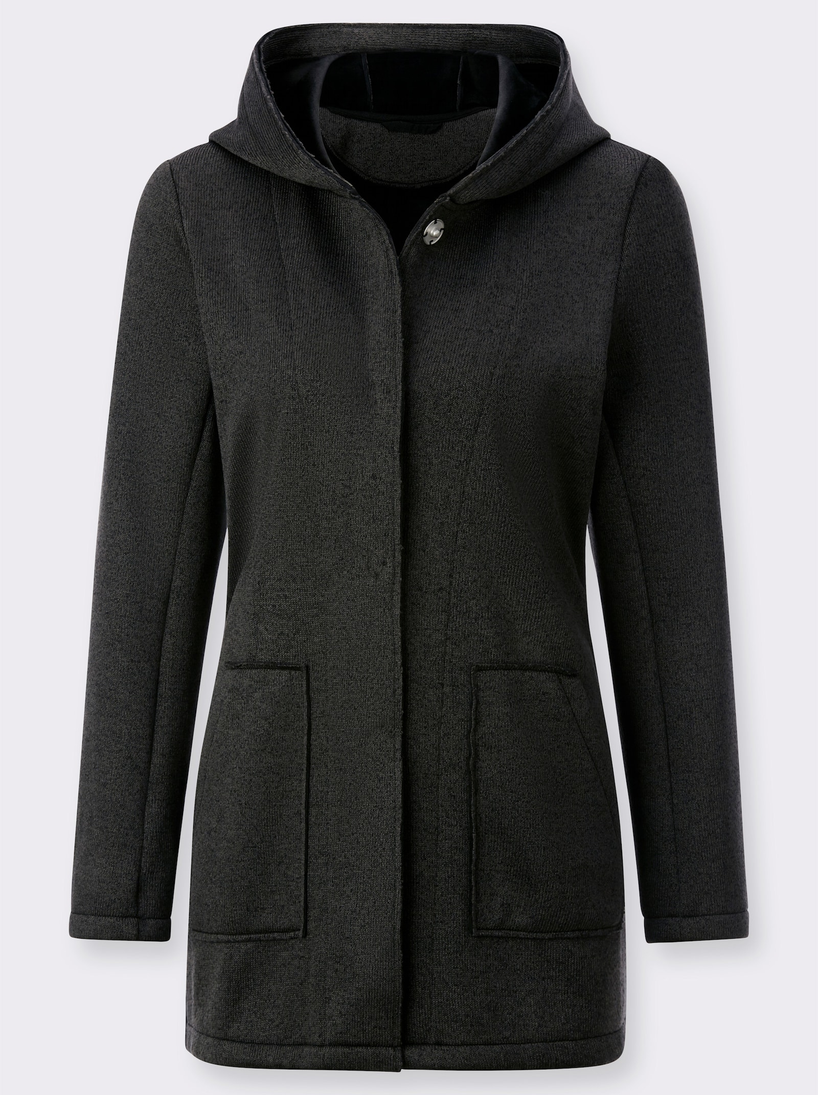 Übergangsjacke in Melange-Qualität - graphit-meliert