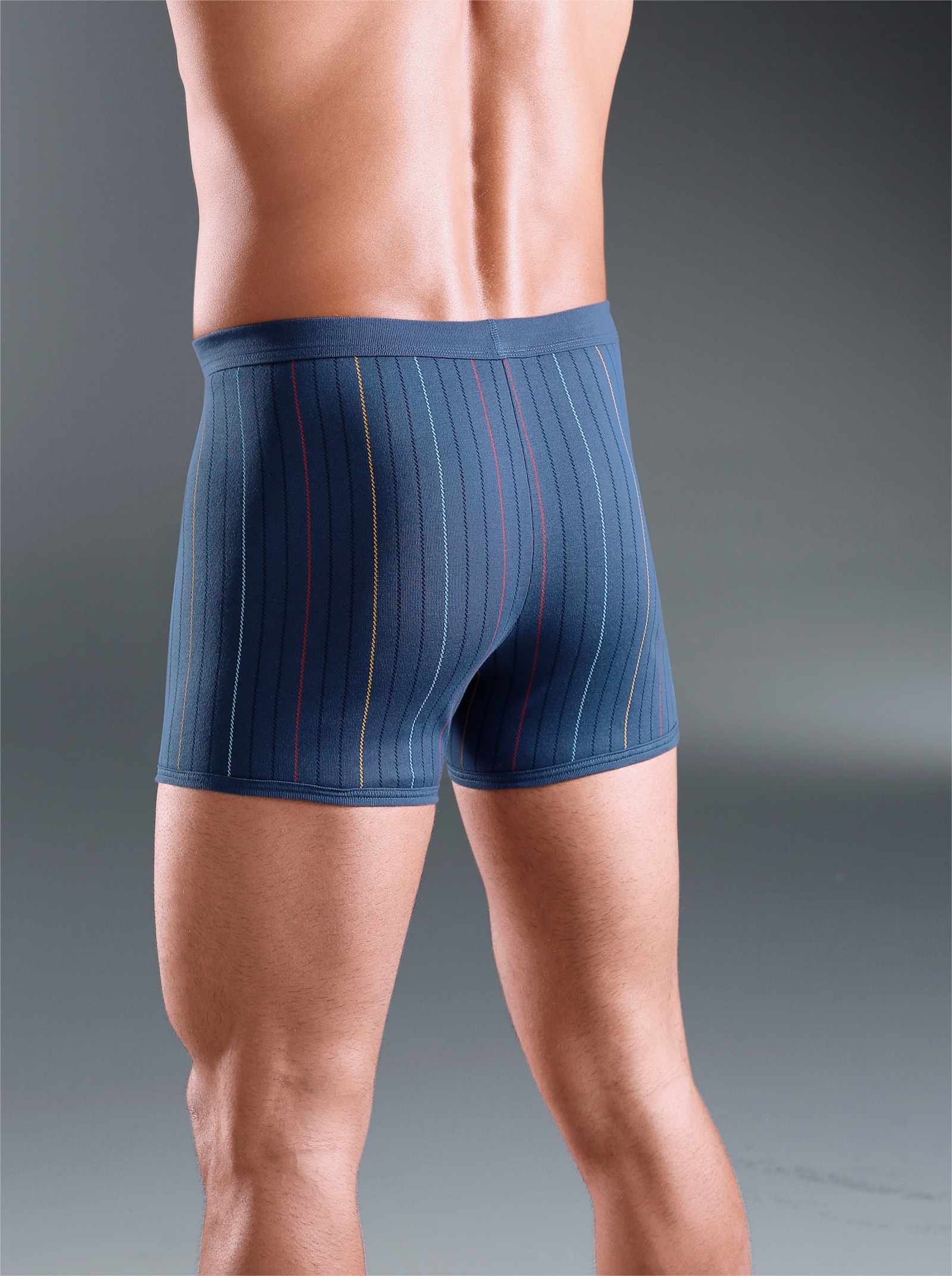 KINGsCLUB Krátke nohavice - modrá potlač