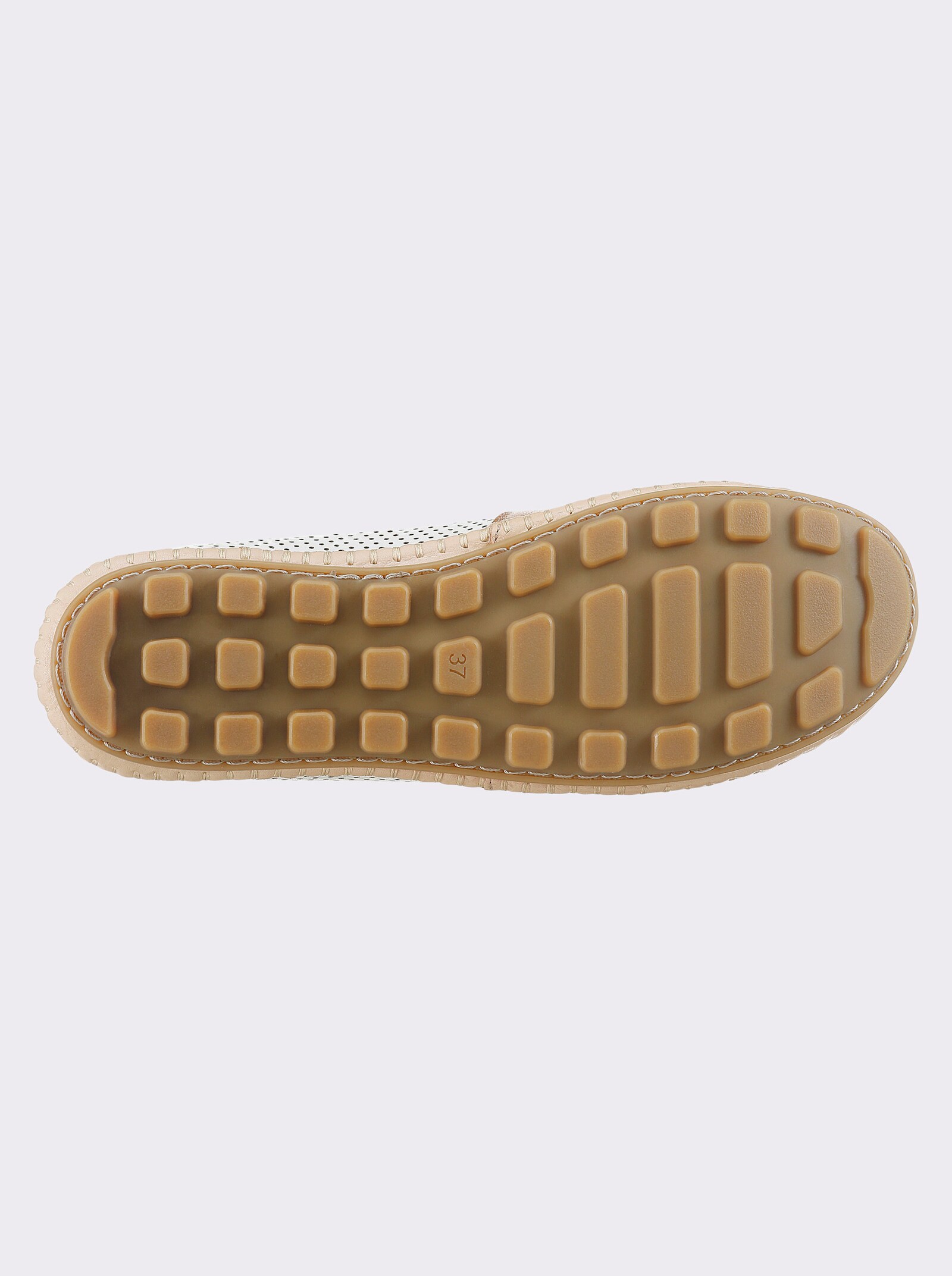 Gemini Slipper mit Cut-Outs - weiß