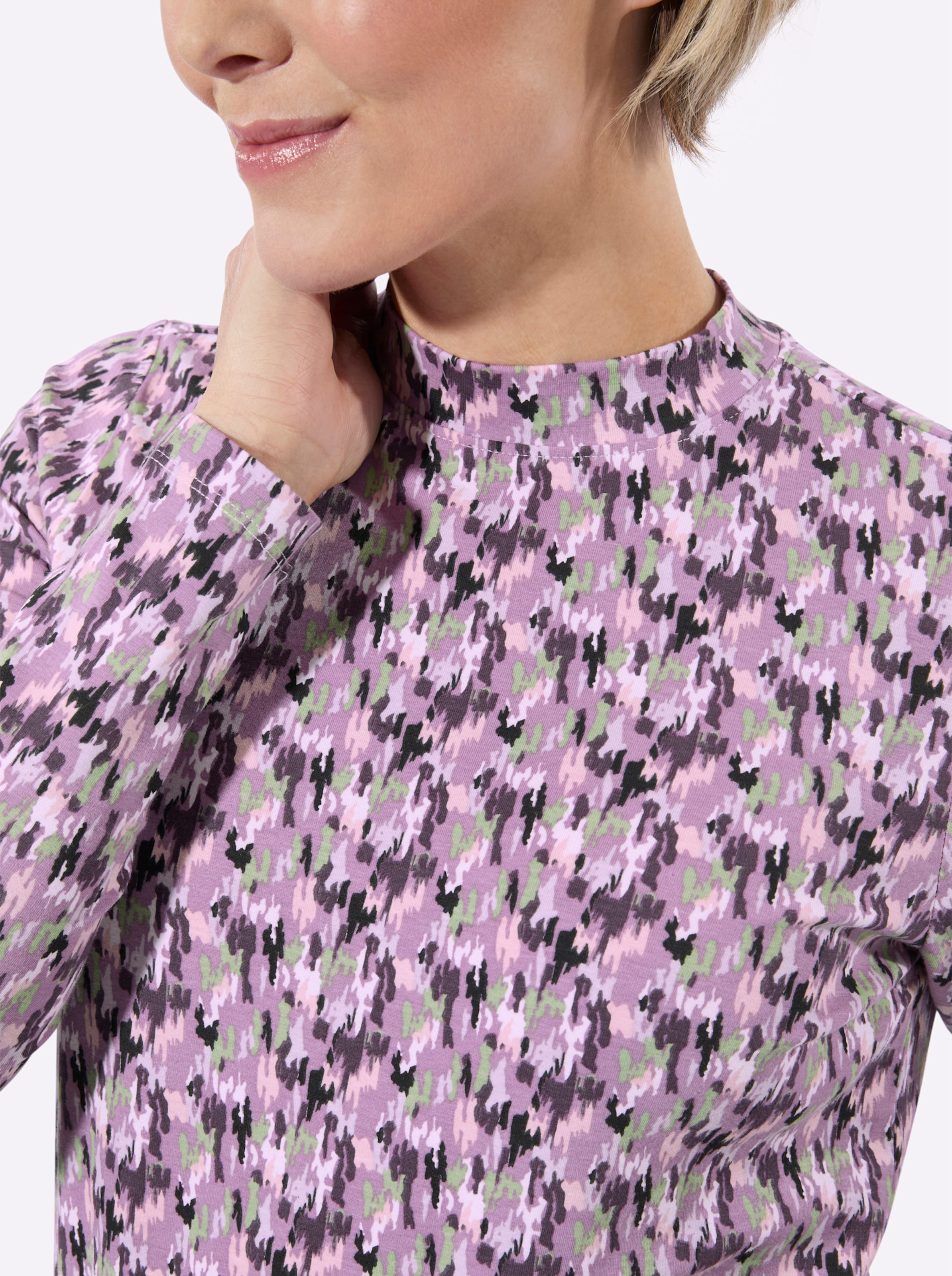 Thumbnail - Stehkragenshirt