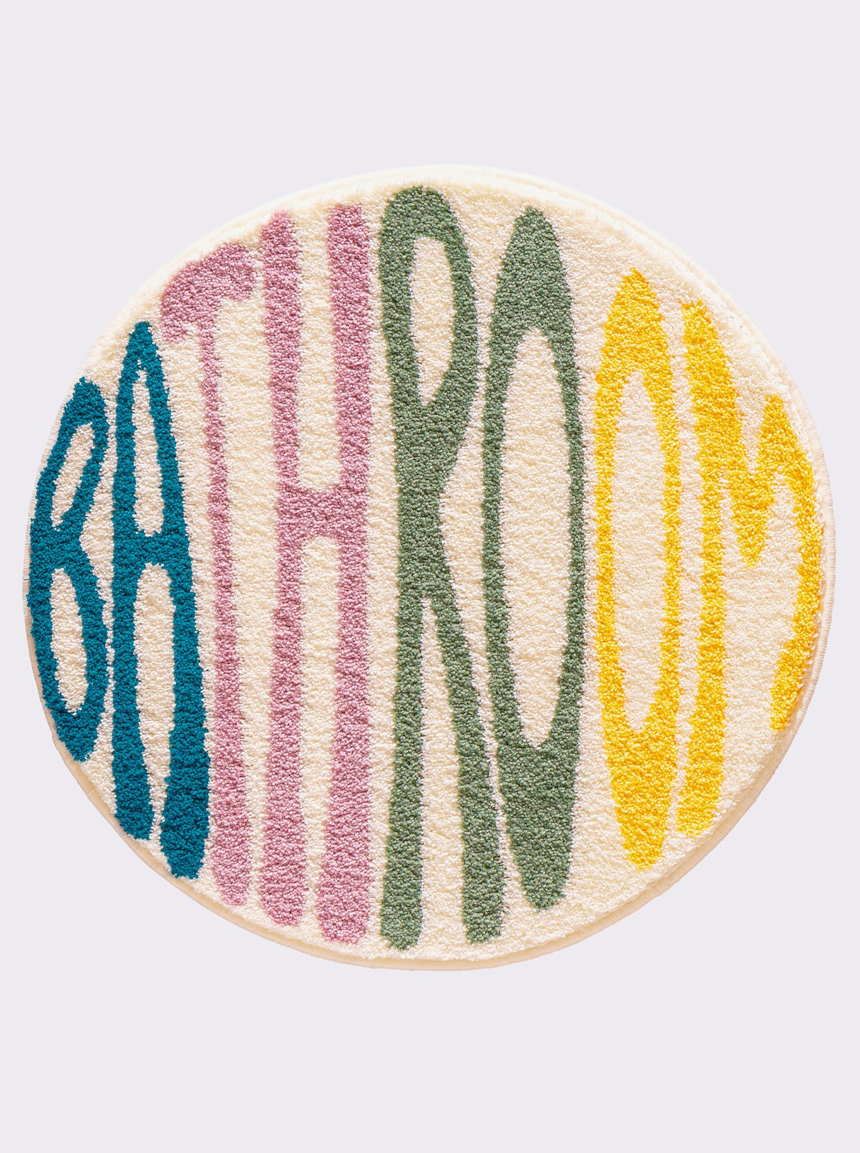 Grund Tapis de bain - écru-multicolore