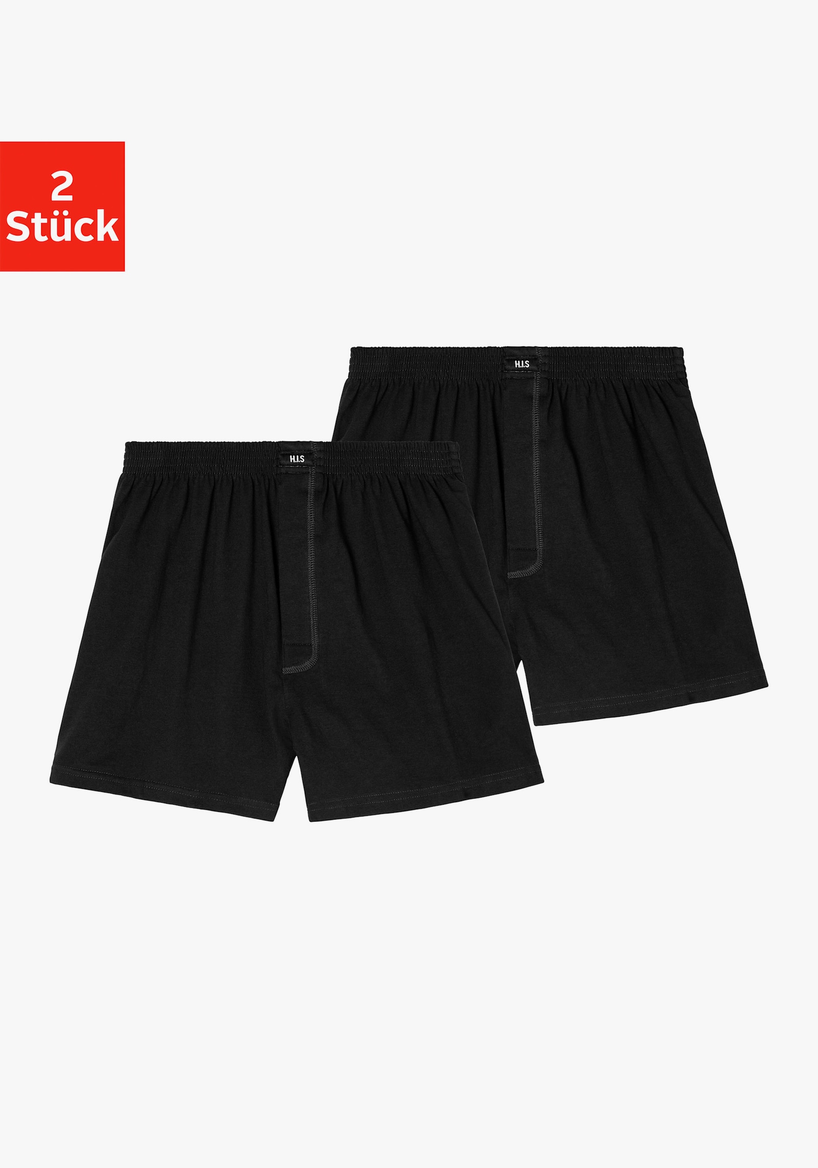 H.I.S Weiter Boxer - schwarz