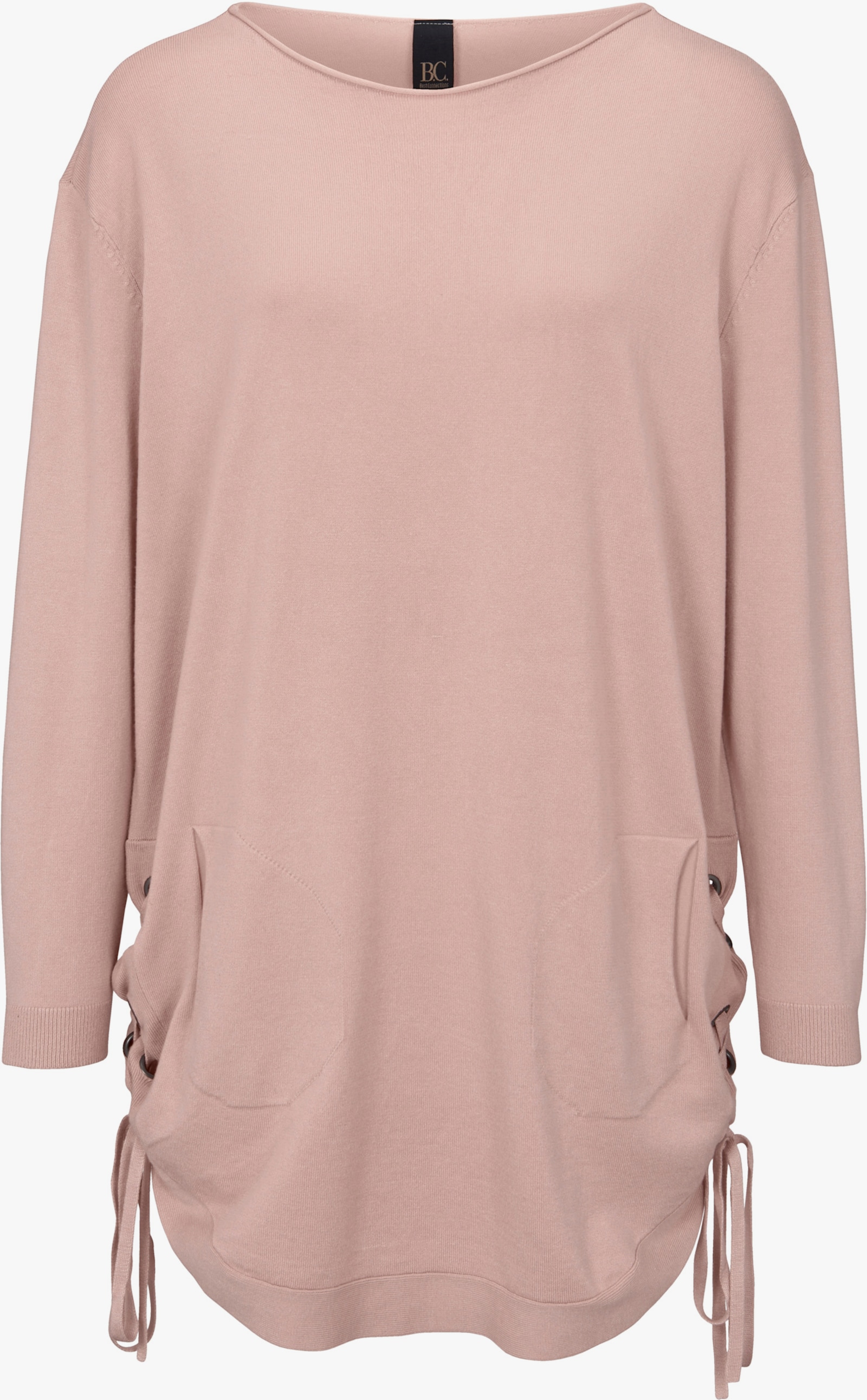 heine Longpullover im Oversized-Style - rosé