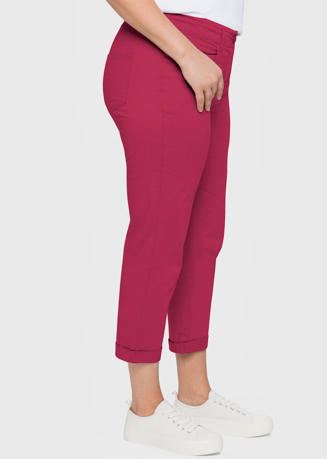 sheego 7/8-broek - orchidee