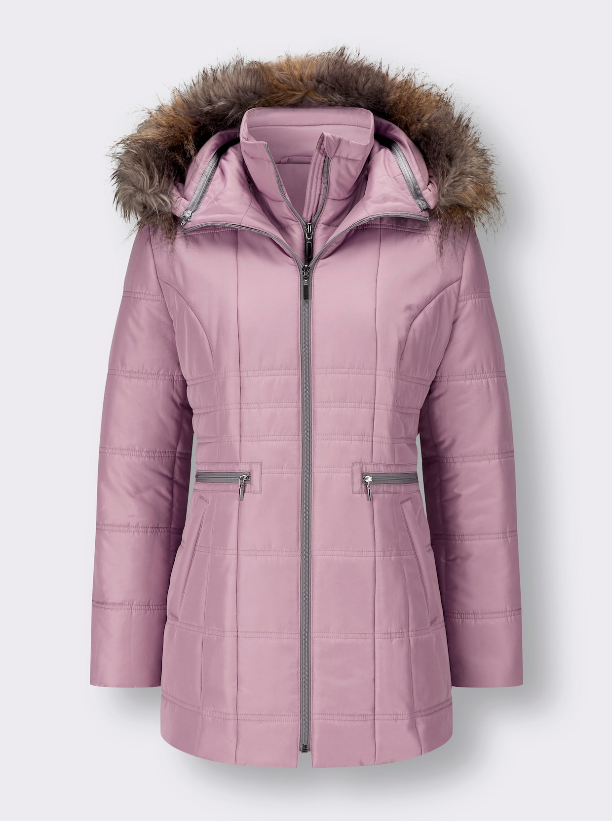 Steppjacke - mauve