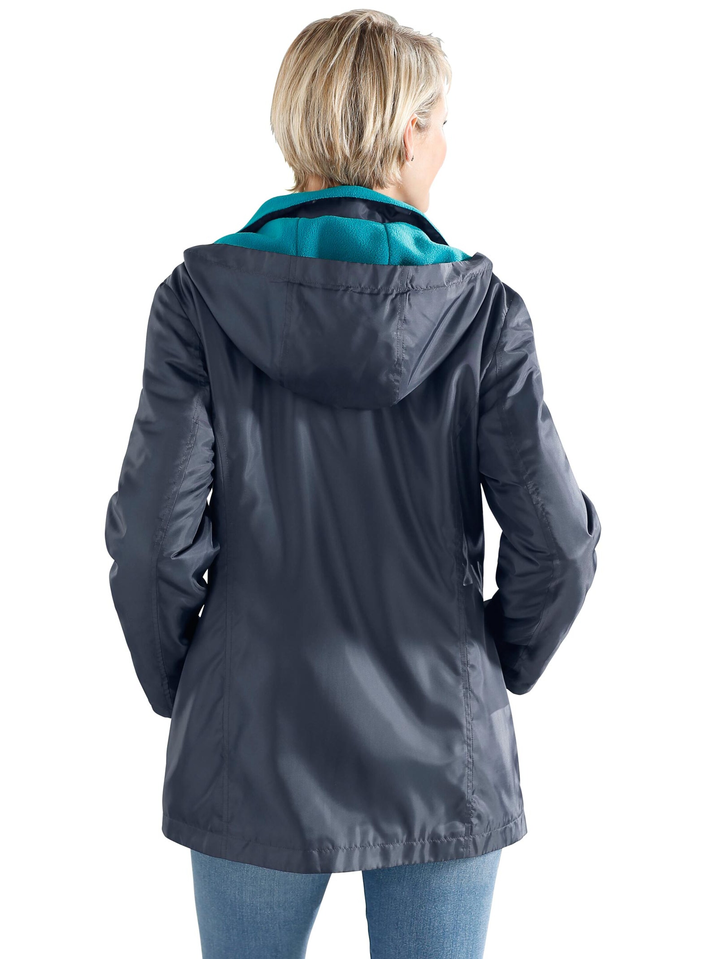 Jacke - marine-petrol