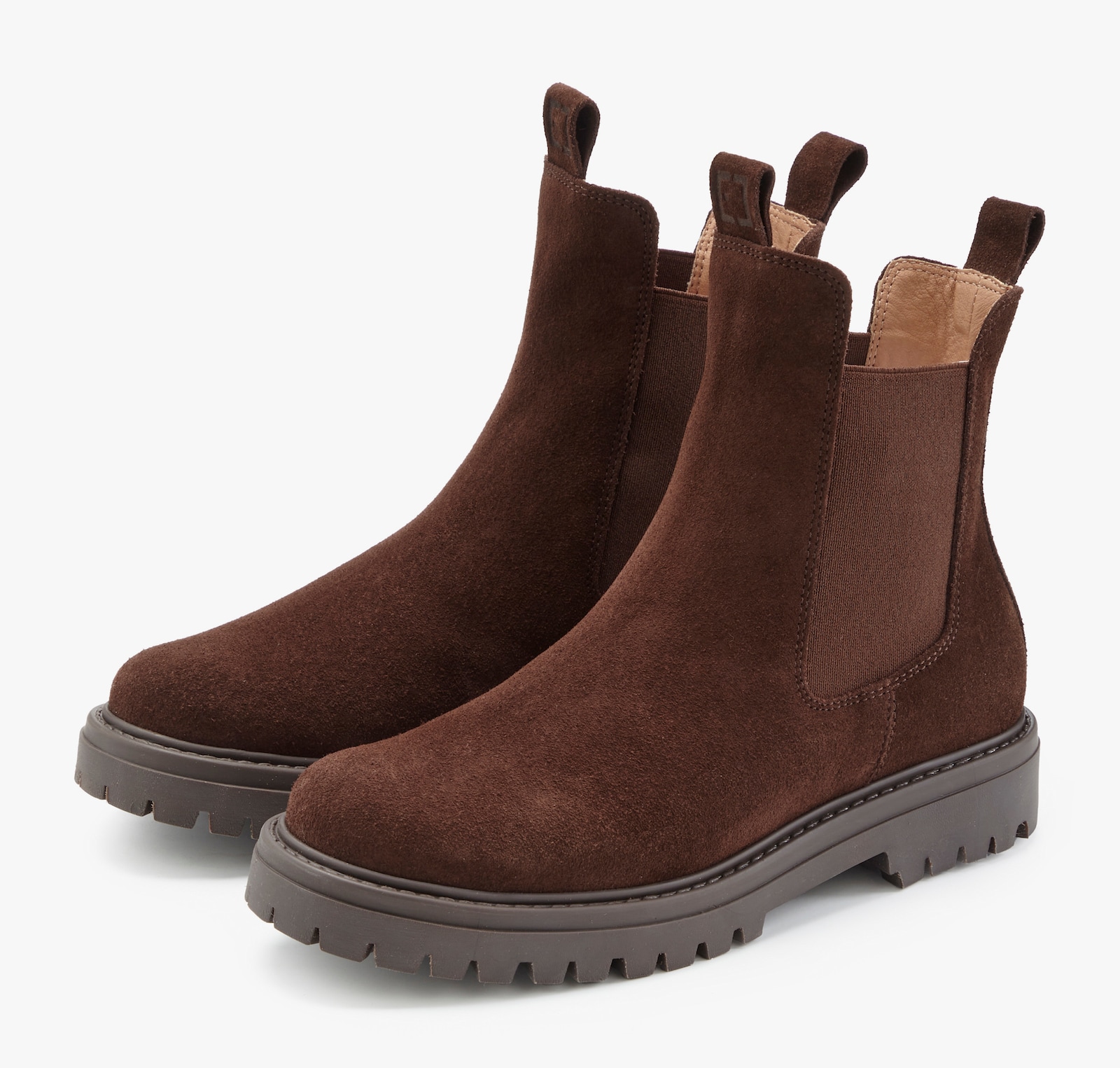 Elbsand Stiefelette - dunkelbraun