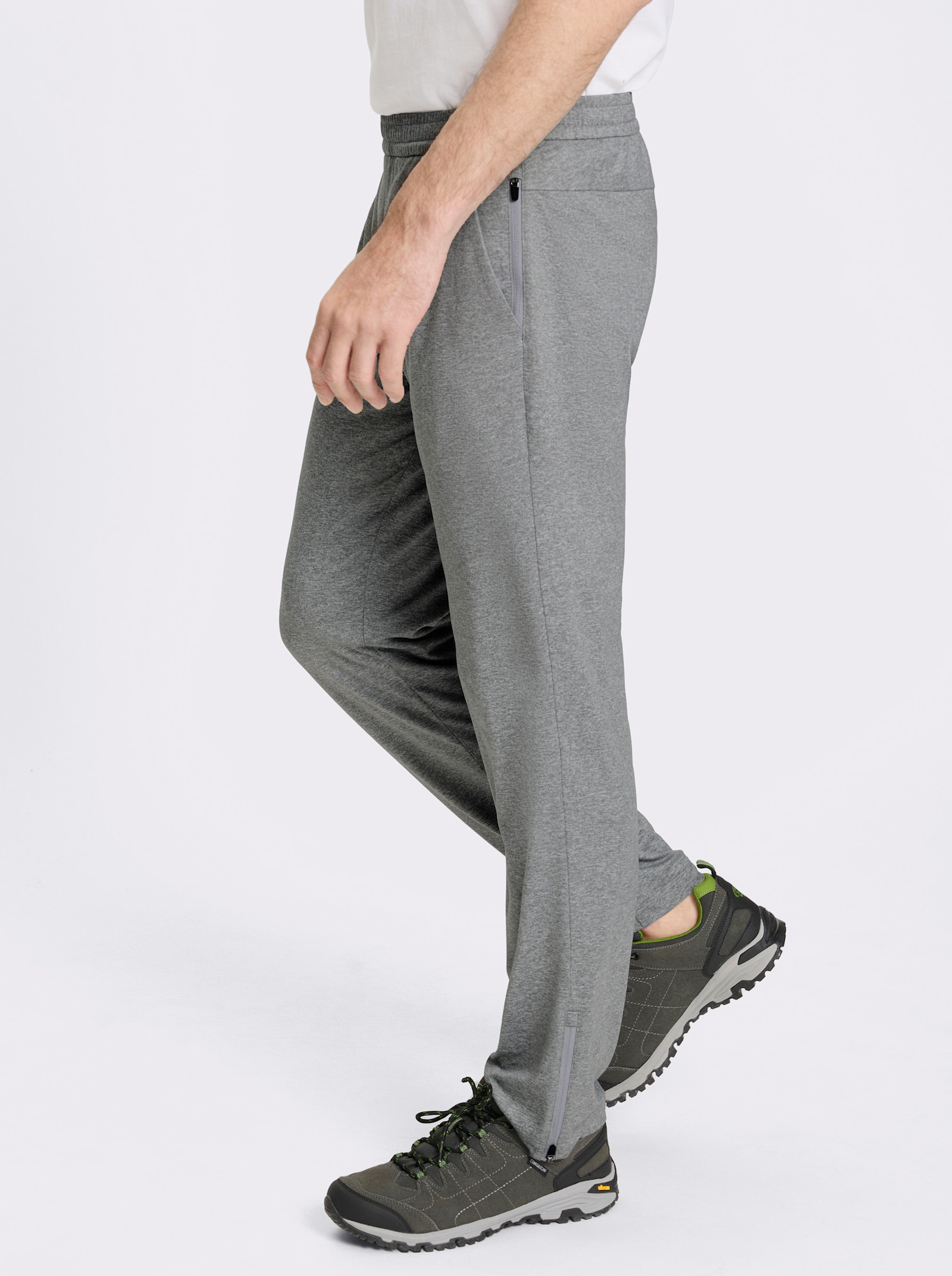 Catamaran Sports Freizeithose mit Rundum-Dehnbund - graphit-meliert