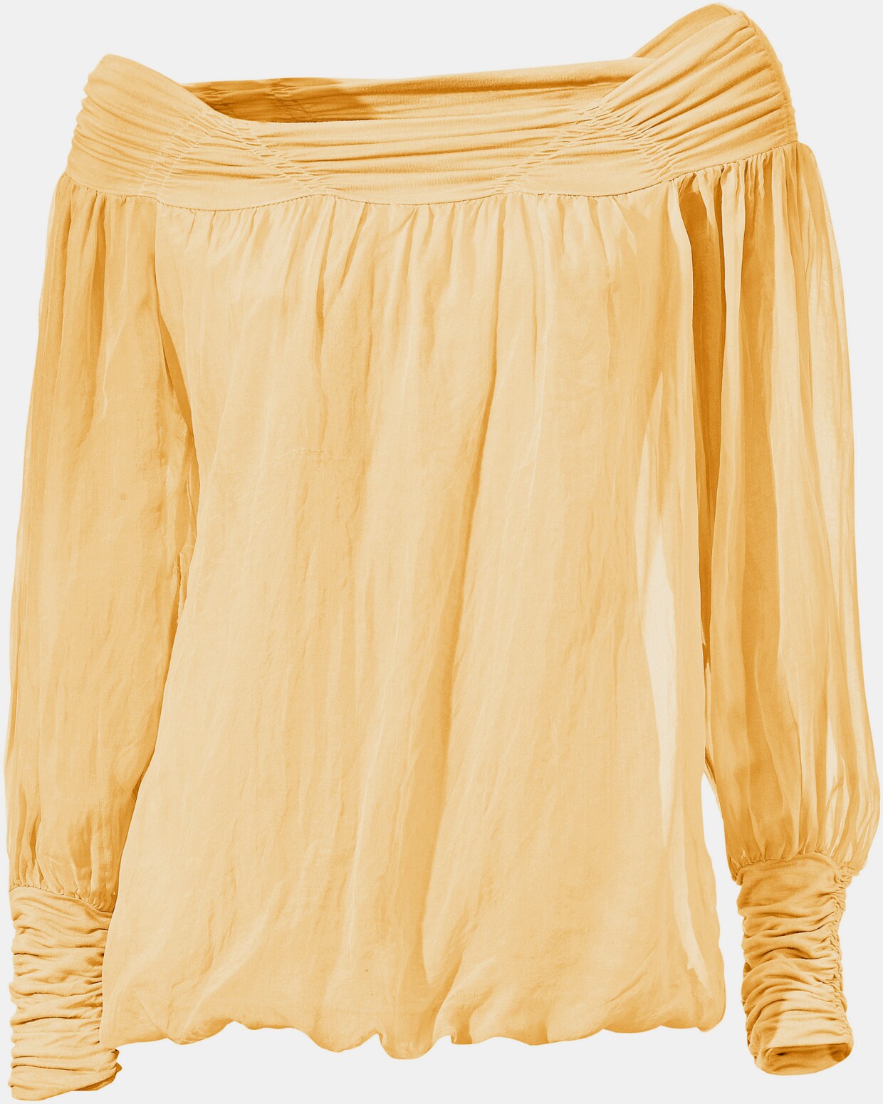 heine Carmenbluse - gelb