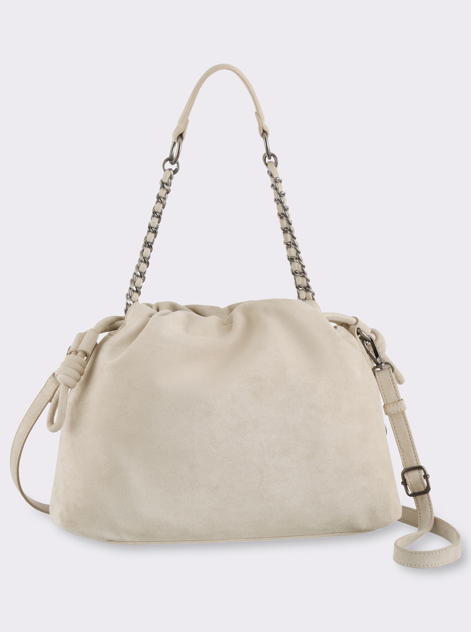 heine Handtasche in Beutelform - sand