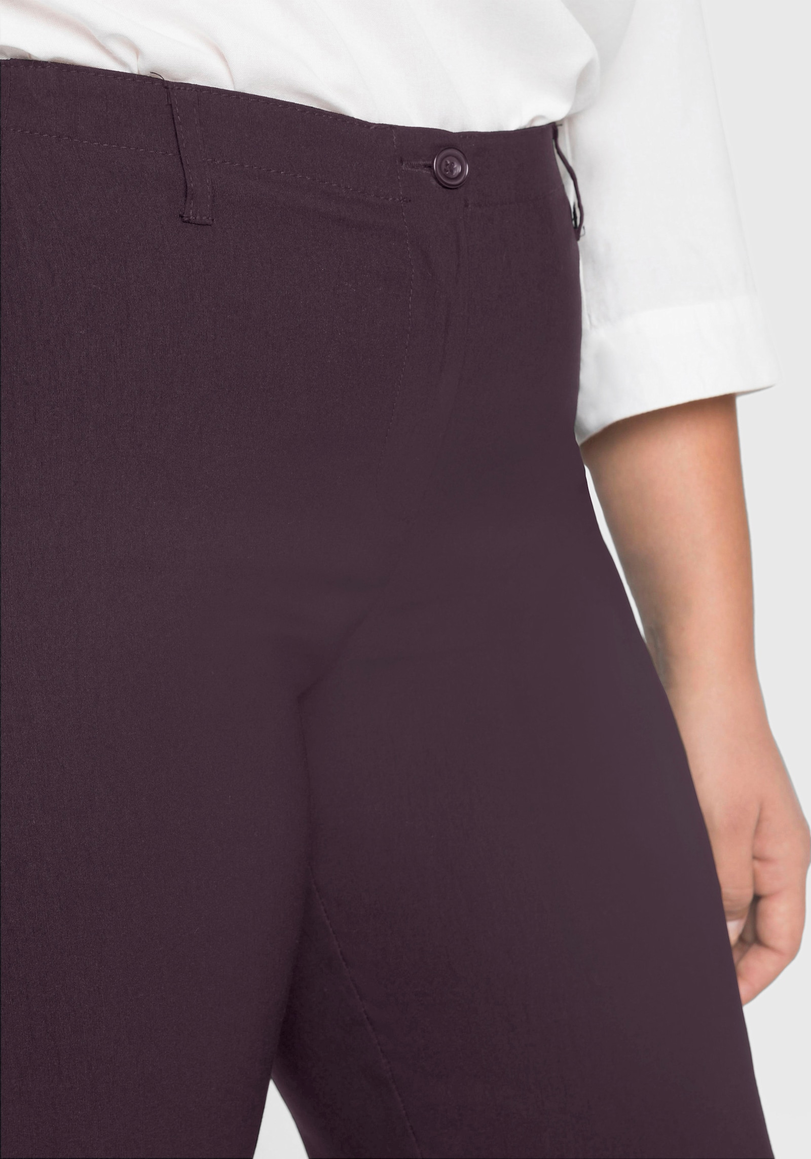 sheego Bengalinhose - aubergine
