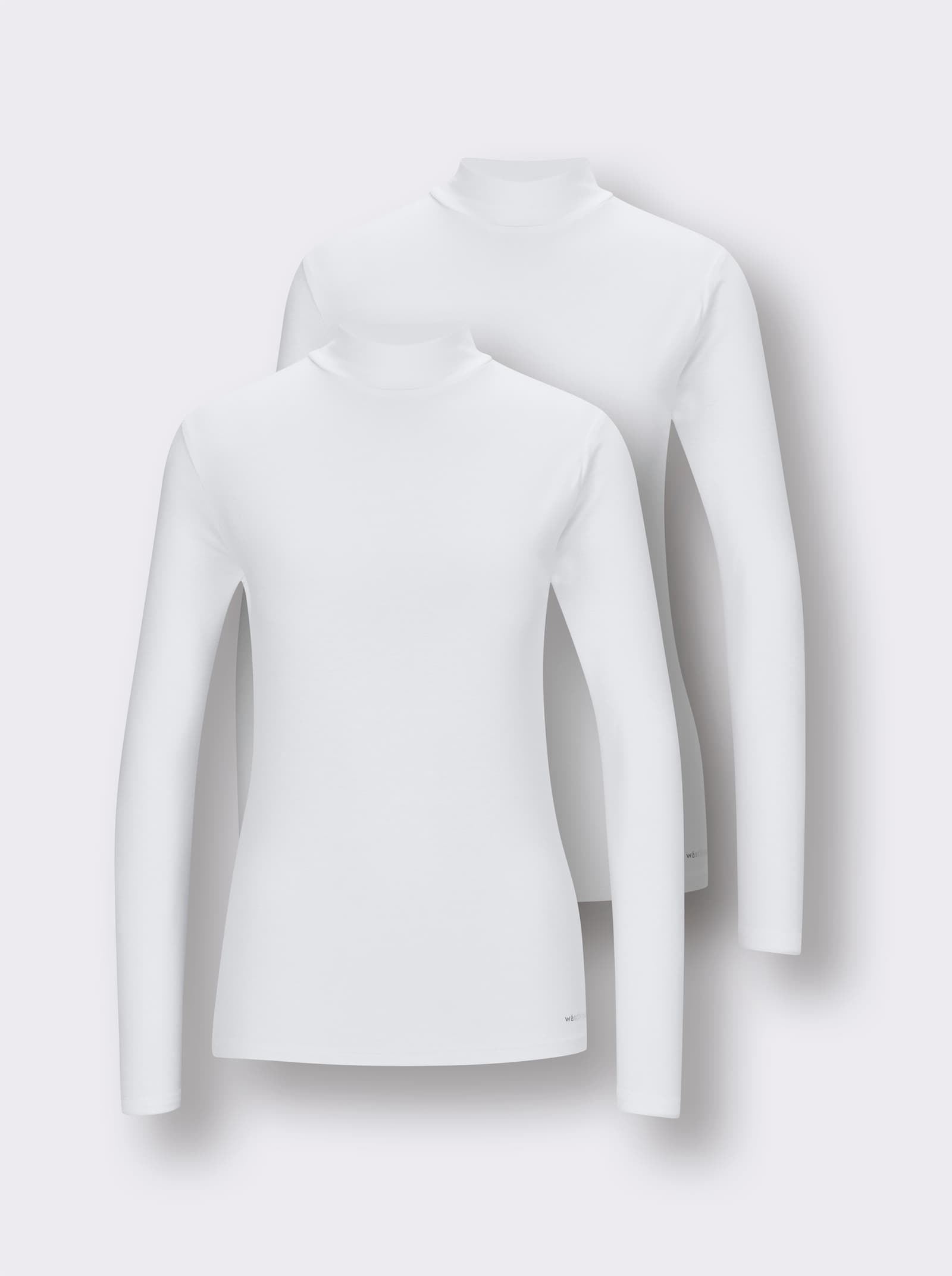 wäschepur Langarm-Shirt - weiß