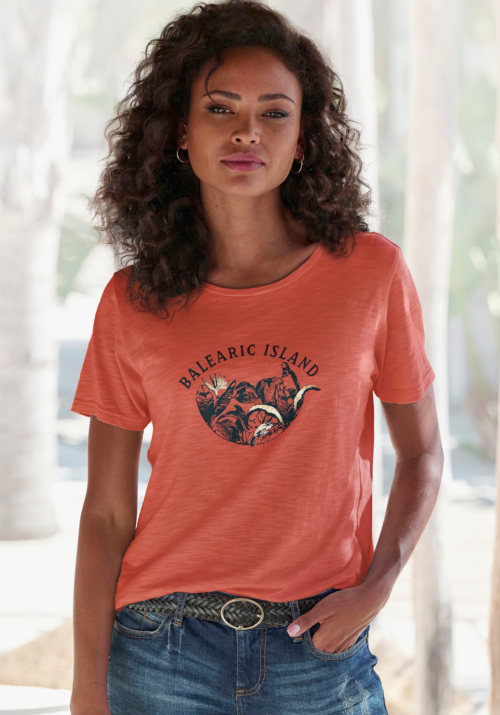 Vivance T-Shirt - marsala