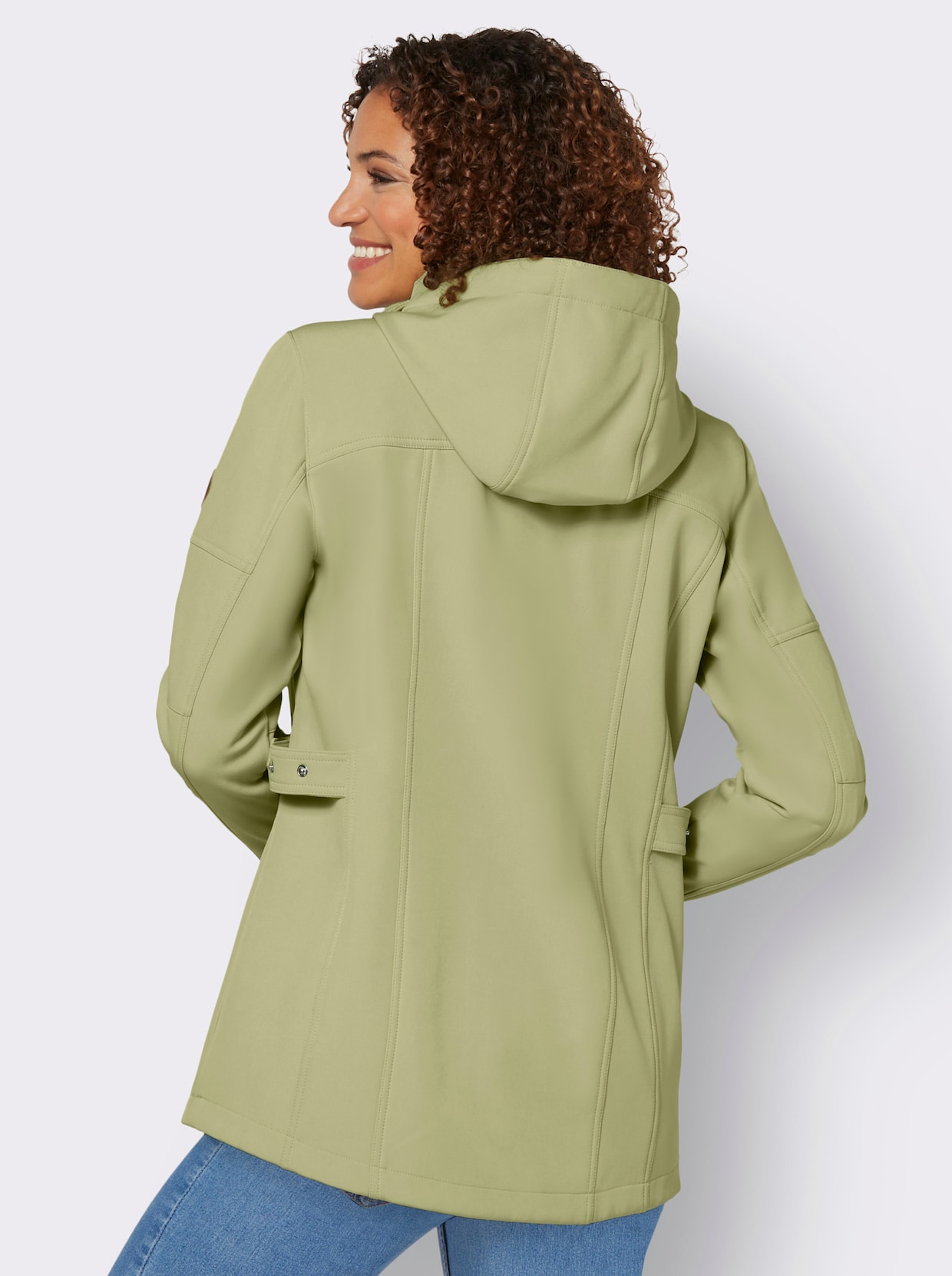 Softshell-Jacke - lindgrün