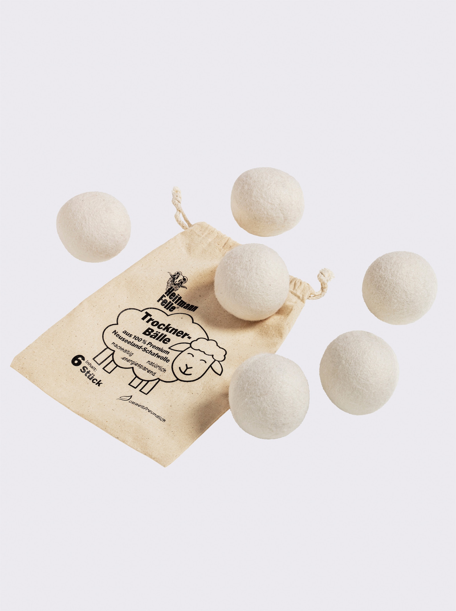 heine home Trocknerbälle - ecru
