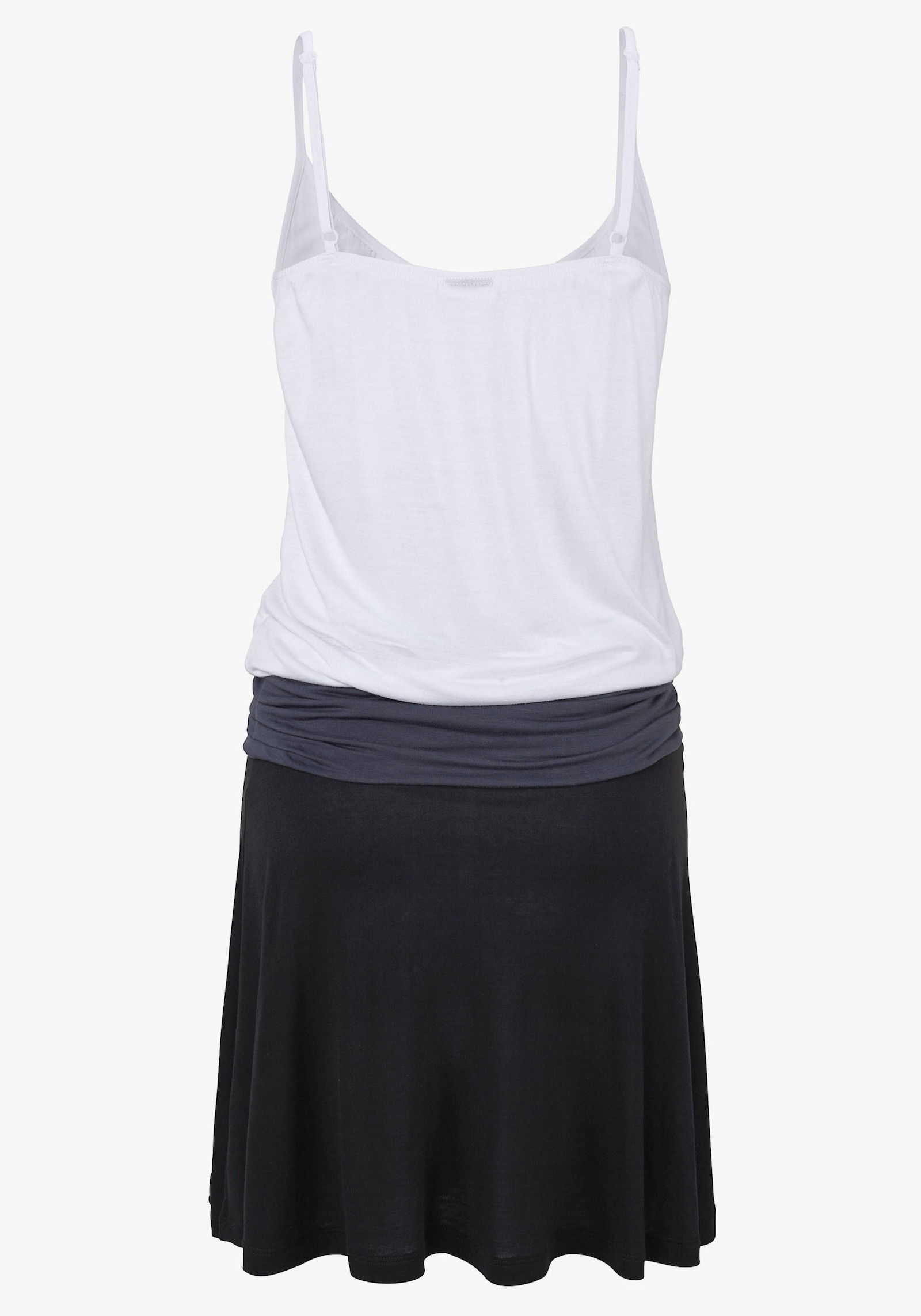 Beachtime Strandkleid - schwarz-grau