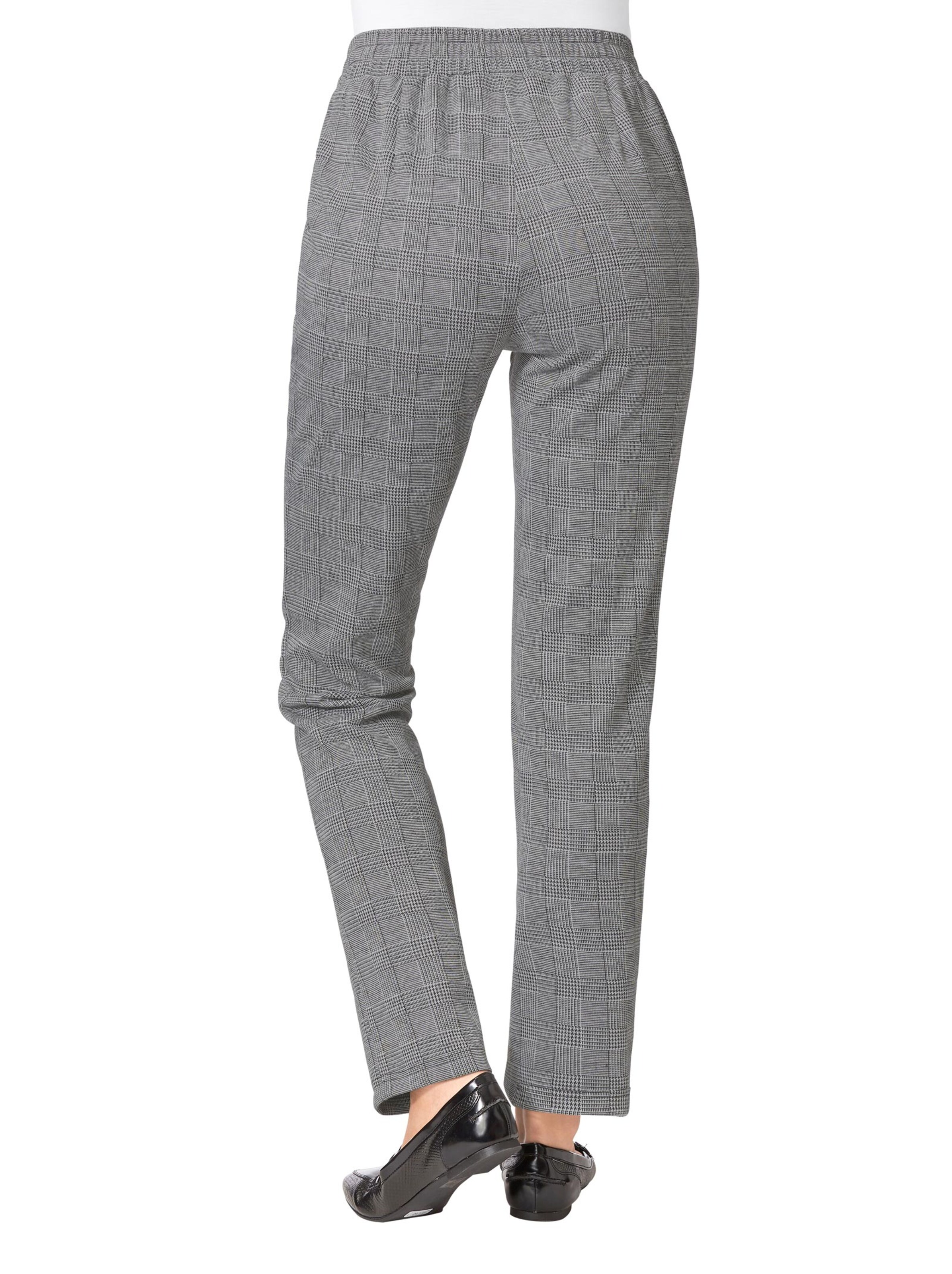 Hose - schwarz-weiß