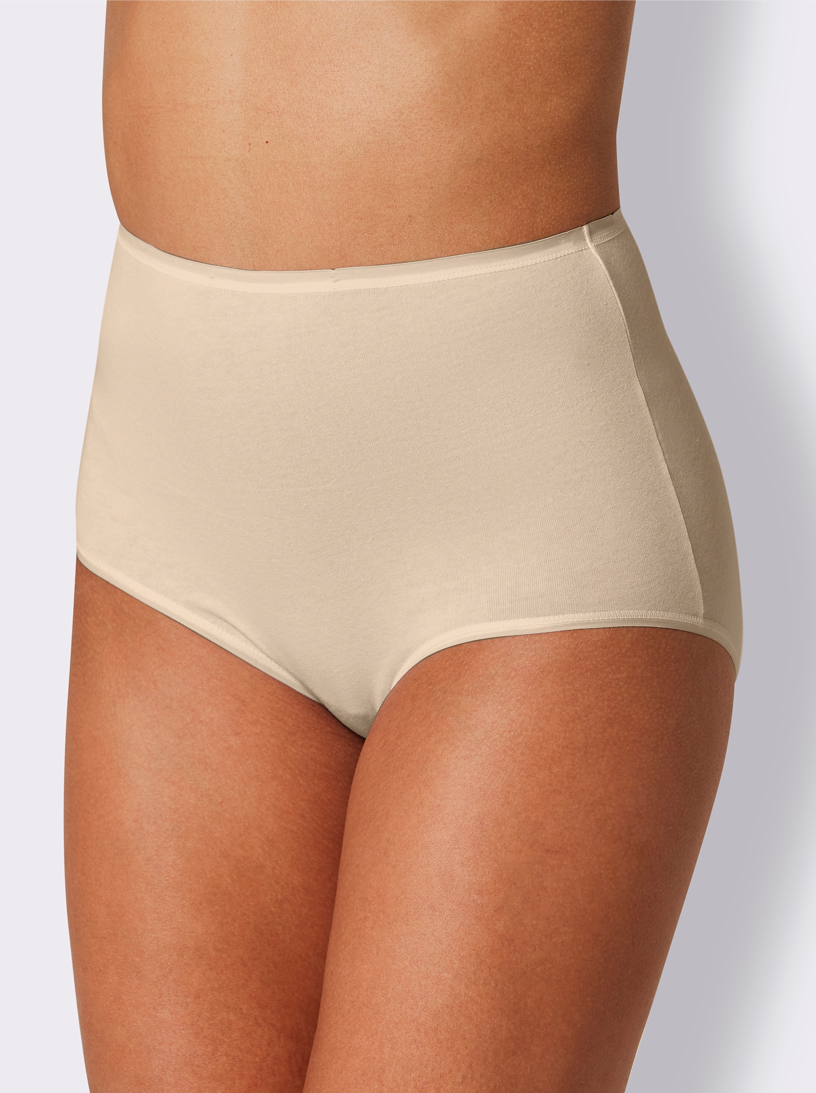 Schiesser Nohavičky, zv. pás, pás+dolné zakončenia ploché - slonovinová