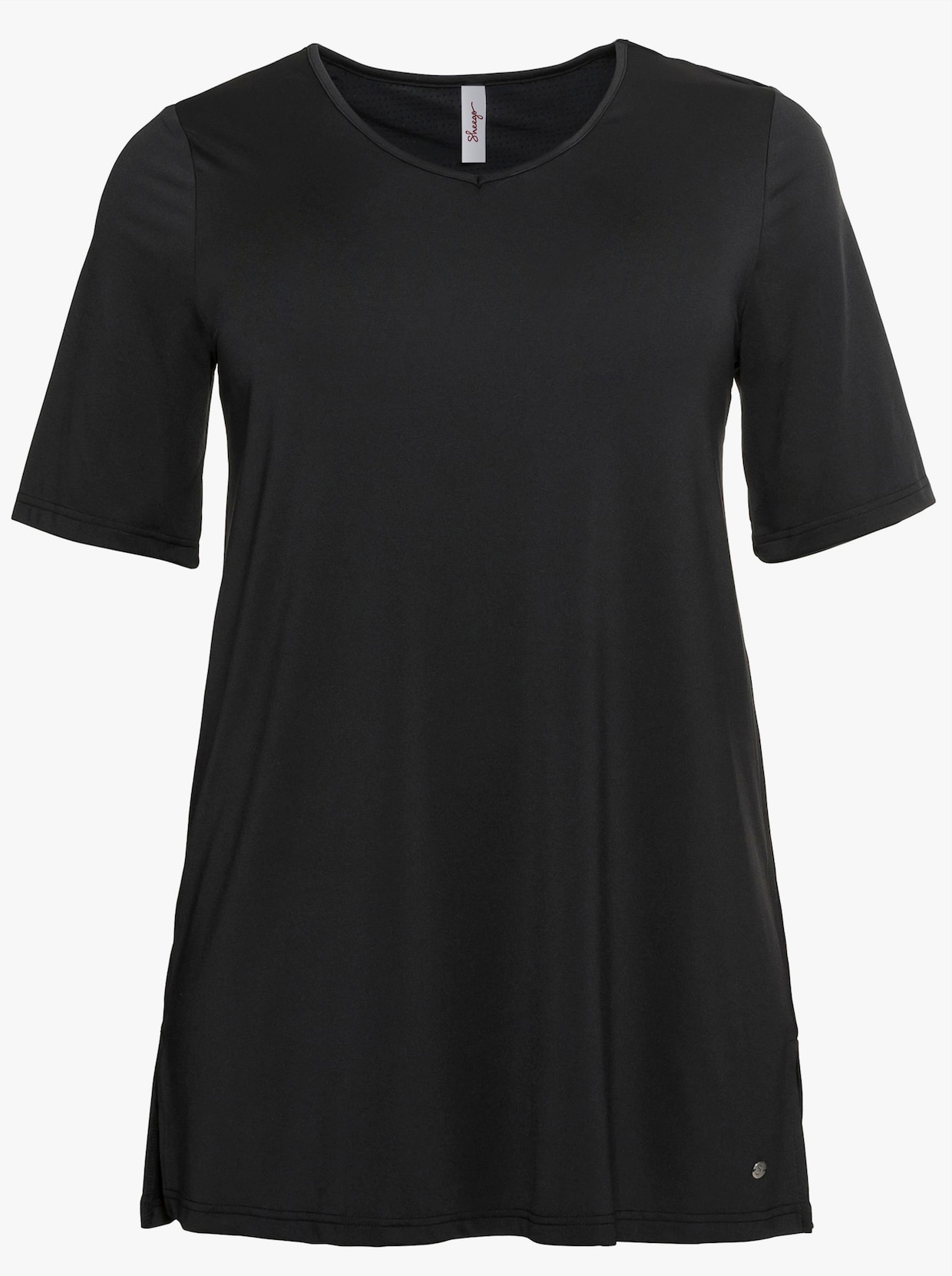sheego Functioneel shirt - zwart