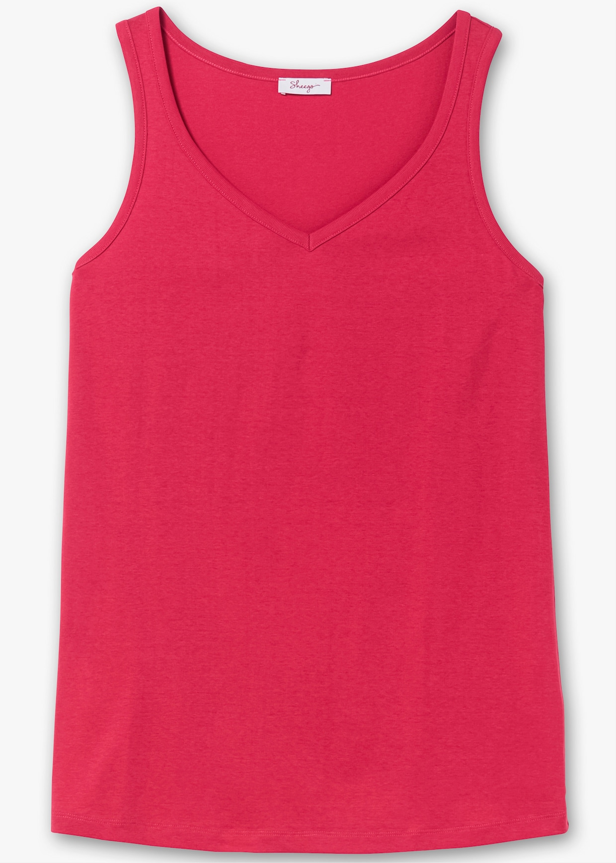 sheego Lange top - sorbet pink