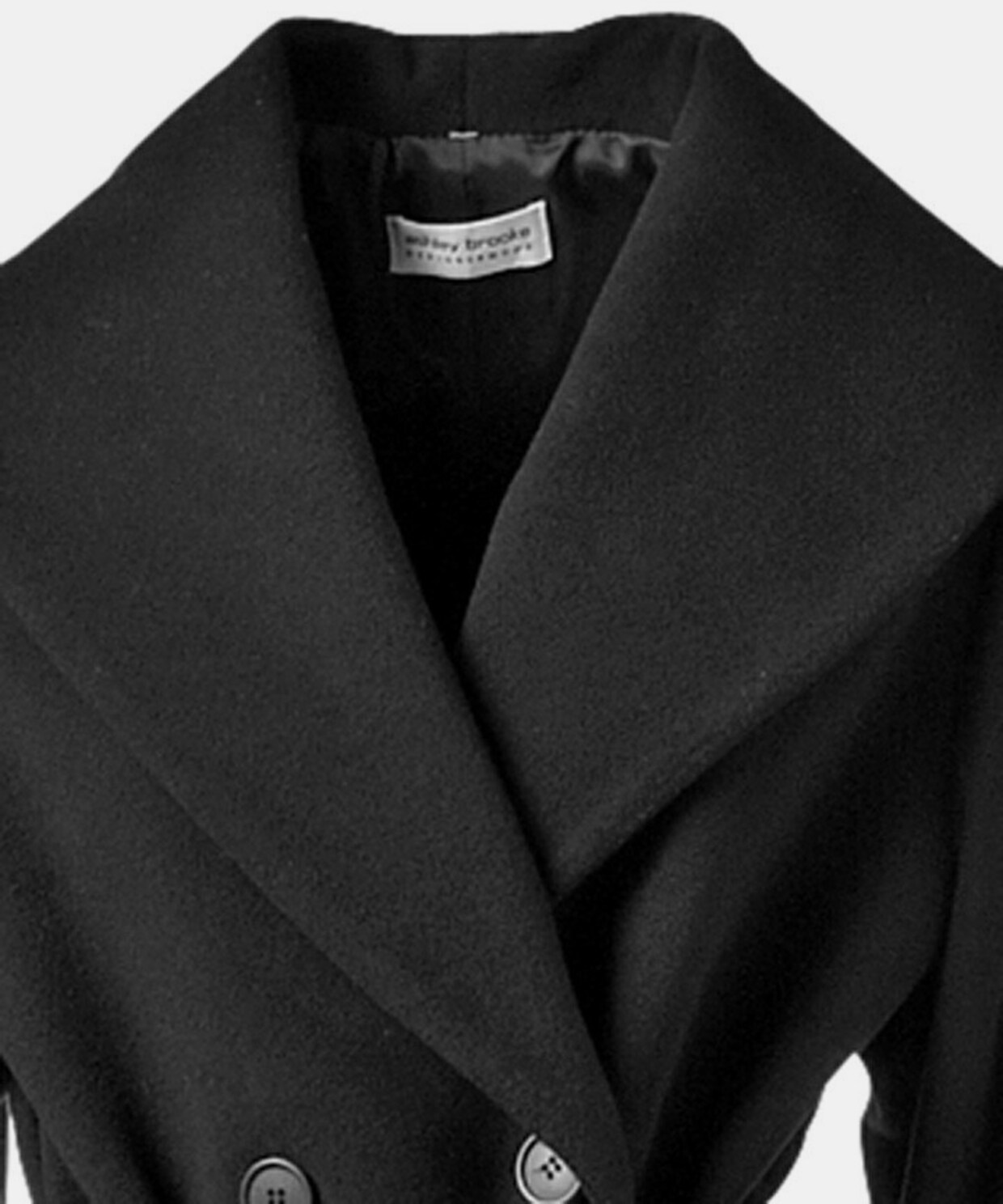 heine Woll-Jacke - schwarz